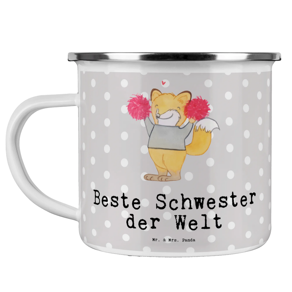 Camping Emaille Tasse Fuchs Beste Schwester der Welt Trinkbecher, Teetasse, emaillebecher, wanderbecher, Pott, Teebecher, becher emaille, Metalltasse, Emailletasse, wandertasse, Campingtasse, Campingbecher, Blechtasse, Tasse Emaille, reisetasse, Kaffeetasse, Emaille Becher, blechbecher, Emaille Tasse, metallbecher, Becher, Kaffeebecher, Reisebecher, Tasse, Geschenkidee, Geschenk, Schenken, Mitbringsel, Geburtstag, Geburtstagsgeschenk, für, Danke, Dankeschön, Bedanken, Freude machen, Geschenktipp, Beste, Geschwister, Sister, Tochter, Schwesterherz, Kleinigkeit, Schwester, Familie
