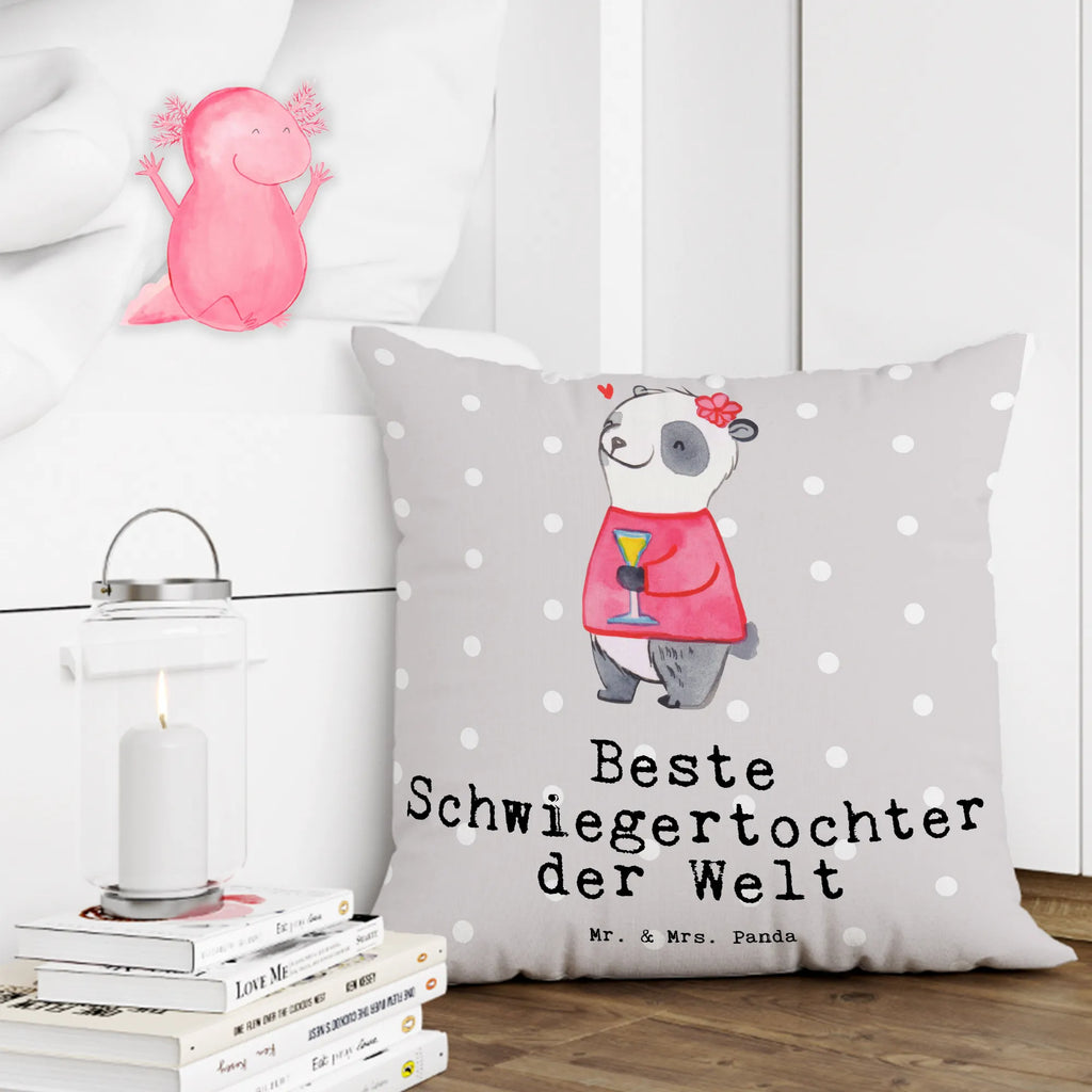 40x40 Kissen Panda Beste Schwiegertochter der Welt deko kissen, Dekokissen 40x40, zier kissen, kissen mikrofaser, microfaser kopfkissen, kissen für sofa, Dekokissen Sofa, wurfkissen, Zierkissen, couch kissen, kissen für couch, Sofakissen, Kuschelkissen, microfaser dekokissen, Kopfkissen 40x40, couchkissen 40x40, sofa kissen, Motivkissen, kuschelkissen 40x40, kuschel kissen, Polsterkissen, Kissen, Dekokissen, zierkissen 40x40, Sofakissen 40x40, Kissen 40x40, microfaser sofakissen, Couchkissen, microfaser zierkissen, Mikrofaser Kissen, wohnzimmer kissen, Kopfkissen, 40x40 kissen, kissen 40 x 40, 40 X 40 Kissen, Geschenkidee, Geschenk, Schenken, Mitbringsel, Geburtstag, Geburtstagsgeschenk, für, Danke, Dankeschön, Bedanken, Freude machen, Geschenktipp, Tochter, Hochzeit, Schwiegertochter, Angeheiratet, Ehefrau Des Sohns, Frau