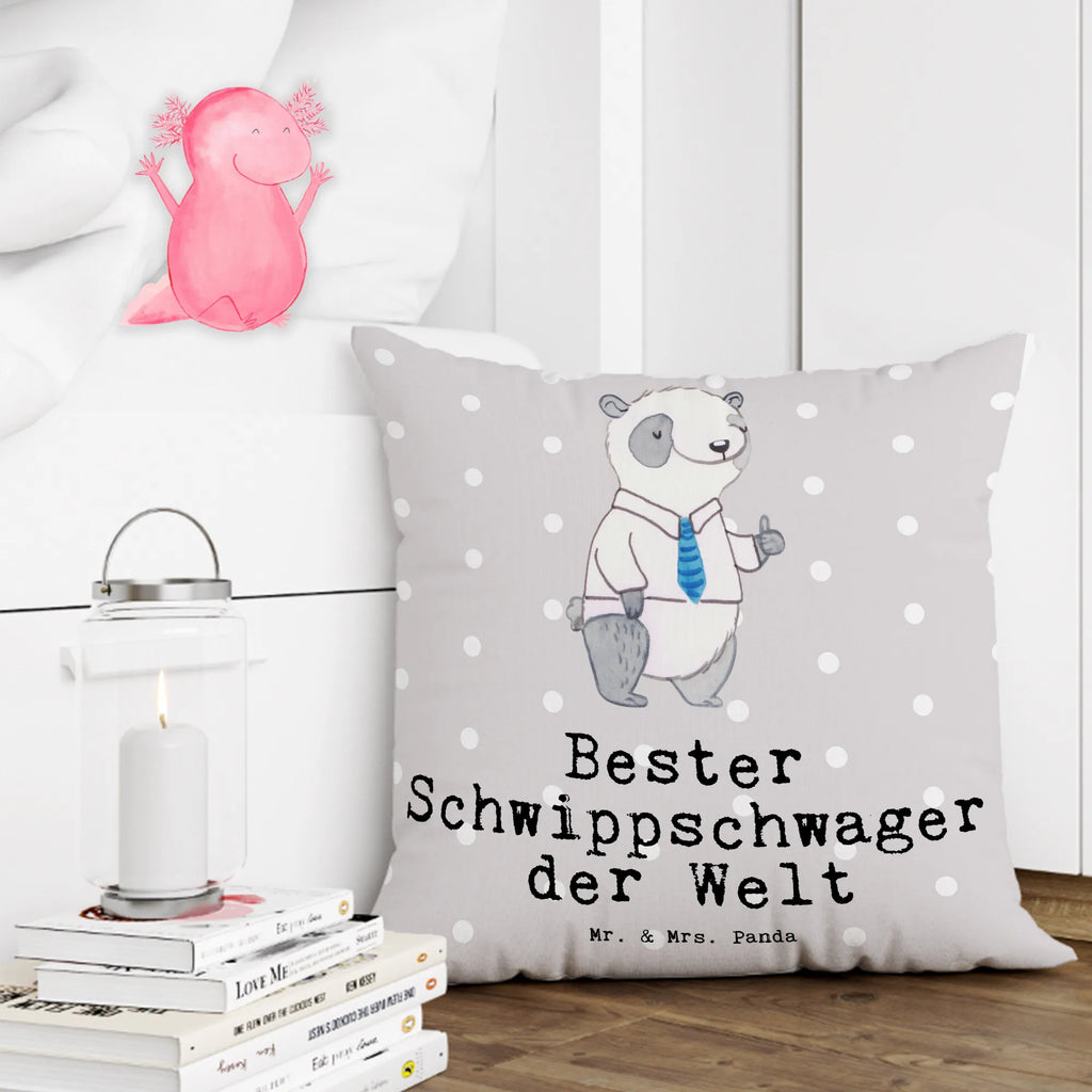 40x40 Kissen Panda Bester Schwippschwager der Welt Sofakissen, Couchkissen, Kissenhülle 40x40, Dekokissen 40x40, Kissen 40x40, Kissenhülle, sofakissen, Kopfkissen, Kissen, Kopfkissen 40x40, Kissenbezug 40x40, Sofakissen 40x40, Kissenbezüge, Kissen 40x40 Waschbar, Motivkissen, Dekokissen, Zierkissen, Dekokissen Sofa, sitzkissen, für, Dankeschön, Geschenk, Schenken, Geburtstag, Geburtstagsgeschenk, Geschenkidee, Danke, Bedanken, Mitbringsel, Freude machen, Geschenktipp, Familie, Schwager, Schwippschwager, Schwager des Ehepartners, Schwipschwager, Schwibschwager, Verwandtschaft, angeheiratet