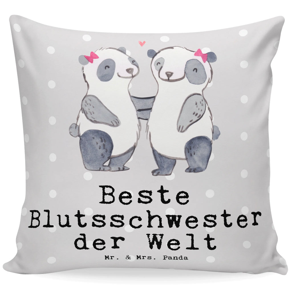 40x40 Kissen Panda Beste Blutsschwester der Welt Sofakissen, Kissenbezug 40x40, Couchkissen, Dekokissen 40x40, Zierkissen, Kopfkissen 40x40, sitzkissen, sofakissen, Sofakissen 40x40, Kissen 40x40, Dekokissen, Kissenhülle 40x40, Kissen, Dekokissen Sofa, Kissenbezüge, Kopfkissen, Kissenhülle, Kissen 40x40 Waschbar, Motivkissen, für, Dankeschön, Geschenk, Schenken, Geburtstag, Geburtstagsgeschenk, Geschenkidee, Danke, Bedanken, Mitbringsel, Freude machen, Geschenktipp, Schwester, Schwestern, Familie, Geschwister, Schwesterherz, Kleinigkeit, Liebe, Beste, Blutsgeschwister, Blutsschwester, Bae, Sister, Tochter, Freundin