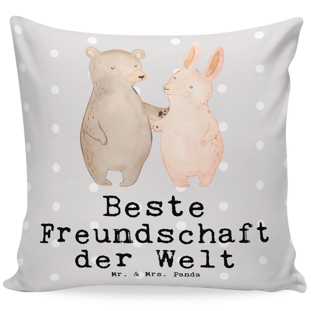 Cushion Hare Best Friendship in the World Sofakissen, Kissen 40x40 Waschbar, Kopfkissen 40x40, Kissen, Zierkissen, Kissenhülle 40x40, Kissenbezug 40x40, Sofakissen 40x40, Motivkissen, sofakissen, Couchkissen, Dekokissen Sofa, Kissenbezüge, Dekokissen 40x40, Kissen 40x40, Dekokissen, sitzkissen, Kopfkissen, Kissenhülle, für, Dankeschön, Geschenk, Schenken, Geburtstag, Geburtstagsgeschenk, Geschenkidee, Danke, Bedanken, Mitbringsel, Freude machen, Geschenktipp, Freund, best friends, Clique, Freundin, Freunde, bff, Freundschaft, bae, Kumpel, Freunde fürs Leben