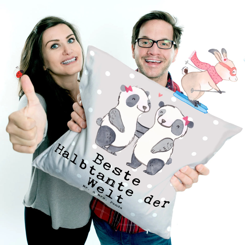 40x40 Kissen Panda Beste Halbtante der Welt Kissenhülle 40x40, Sofakissen, Motivkissen, Kopfkissen 40x40, Sofakissen 40x40, Dekokissen Sofa, Dekokissen 40x40, Zierkissen, Kissen, sofakissen, Kissenbezug 40x40, sitzkissen, Couchkissen, Dekokissen, Kopfkissen, Kissen 40x40 Waschbar, Kissenhülle, Kissen 40x40, Kissenbezüge, für, Dankeschön, Geschenk, Schenken, Geburtstag, Geburtstagsgeschenk, Geschenkidee, Danke, Bedanken, Mitbringsel, Freude machen, Geschenktipp, Tante, Stieftante, Stiefgeschwister, Halbtante, Stief, Familie, Kleinigkeit, beste Tante