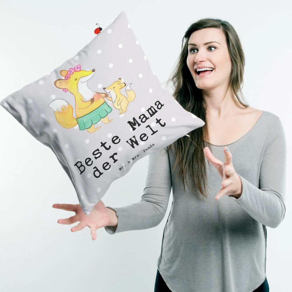 40x40 Kissen Fuchs Beste Mama der Welt Zierkissen, sofakissen, Sofakissen, Dekokissen Sofa, Kissen, Motivkissen, Dekokissen, Kissenhülle, Dekokissen 40x40, Kissen 40x40, Kissenhülle 40x40, sitzkissen, Kissenbezüge, Kopfkissen 40x40, Couchkissen, Kopfkissen, Sofakissen 40x40, Kissen 40x40 Waschbar, Kissenbezug 40x40, für, Dankeschön, Geschenk, Schenken, Geburtstag, Geburtstagsgeschenk, Geschenkidee, Danke, Bedanken, Mitbringsel, Freude machen, Geschenktipp, Mutter, Ma, Mami, Muttertag, Mama, Supermama, Tochter, Sohn, Beste, Beste Mama, Mutti