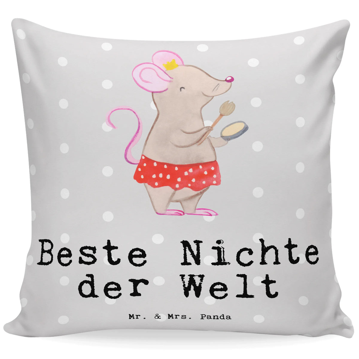Cushion Mouse best niece in the world pillows, Pillow, bed, pad, sofa, fluffy, 40x40, couch, 40 x 40, cushion, soft, pillow case, bedroom, settee, for, thank you, gift, giving, birthday, birthday present, gift idea, souvenir, make you happy, gift tip, godchild, uncle, christening, brother's daughter, godmother, godfather, aunt, Niece, sister's daughter, best