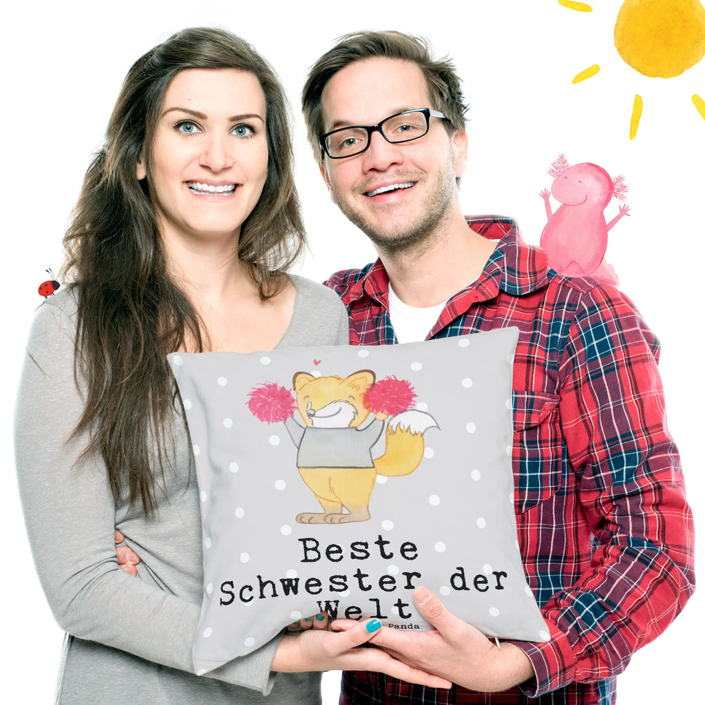 Cushion Fox best sister in the world Zierkissen, microfaser kopfkissen, Polsterkissen, kuschelkissen 40x40, microfaser dekokissen, Couchkissen, couchkissen 40x40, Sofakissen, Dekokissen, Motivkissen, Dekokissen 40x40, Kopfkissen 40x40, microfaser sofakissen, Dekokissen Sofa, couch kissen, Mikrofaser Kissen, kissen für sofa, kissen 40 x 40, 40x40 kissen, Kissen, kissen mikrofaser, microfaser zierkissen, deko kissen, 40 X 40 Kissen, sofa kissen, Kuschelkissen, kuschel kissen, Sofakissen 40x40, wohnzimmer kissen, wurfkissen, zierkissen 40x40, kissen für couch, Kopfkissen, Kissen 40x40, zier kissen, Geschenkidee, Geschenk, Schenken, Mitbringsel, Geburtstag, Geburtstagsgeschenk, für, Danke, Dankeschön, Bedanken, Freude machen, Geschenktipp, Kleinigkeit, Beste, Sister, Schwesterherz, Tochter, Geschwister, Familie, Schwester