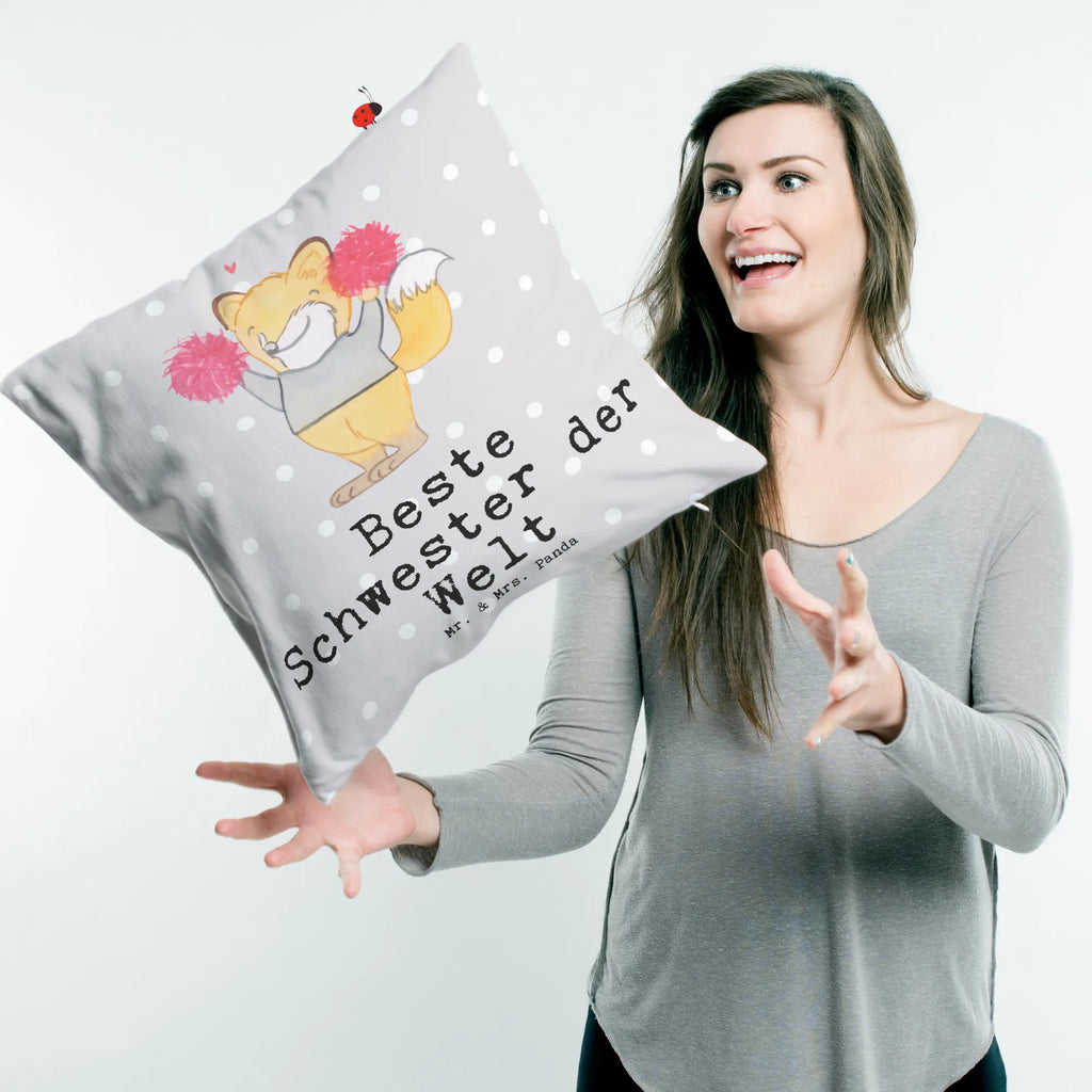 Cushion Fox best sister in the world Zierkissen, microfaser kopfkissen, Polsterkissen, kuschelkissen 40x40, microfaser dekokissen, Couchkissen, couchkissen 40x40, Sofakissen, Dekokissen, Motivkissen, Dekokissen 40x40, Kopfkissen 40x40, microfaser sofakissen, Dekokissen Sofa, couch kissen, Mikrofaser Kissen, kissen für sofa, kissen 40 x 40, 40x40 kissen, Kissen, kissen mikrofaser, microfaser zierkissen, deko kissen, 40 X 40 Kissen, sofa kissen, Kuschelkissen, kuschel kissen, Sofakissen 40x40, wohnzimmer kissen, wurfkissen, zierkissen 40x40, kissen für couch, Kopfkissen, Kissen 40x40, zier kissen, Geschenkidee, Geschenk, Schenken, Mitbringsel, Geburtstag, Geburtstagsgeschenk, für, Danke, Dankeschön, Bedanken, Freude machen, Geschenktipp, Kleinigkeit, Beste, Sister, Schwesterherz, Tochter, Geschwister, Familie, Schwester