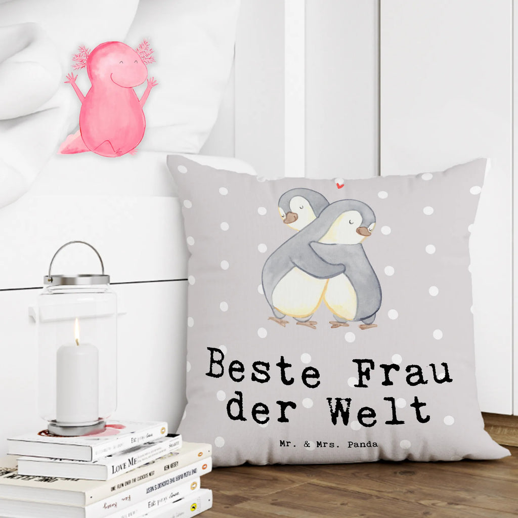 40x40 Kissen Pinguin Beste Frau der Welt Kissen 40x40 Waschbar, Sofakissen, Dekokissen Sofa, Dekokissen 40x40, Dekokissen, Couchkissen, Kissenhülle 40x40, Motivkissen, Kissen, Kopfkissen 40x40, Kissenhülle, Kissenbezug 40x40, Kissen 40x40, Zierkissen, Kissenbezüge, Sofakissen 40x40, Kopfkissen, sitzkissen, sofakissen, für, Dankeschön, Geschenk, Schenken, Geburtstag, Geburtstagsgeschenk, Geschenkidee, Danke, Bedanken, Mitbringsel, Freude machen, Geschenktipp, Freundin, Gattin, Ehe, Frau, Ehepartner, Braut, Lebensgefährtin, Liebling, Traumfrau, Beste, Kleinigkeit, Partnerin, Ehefrau