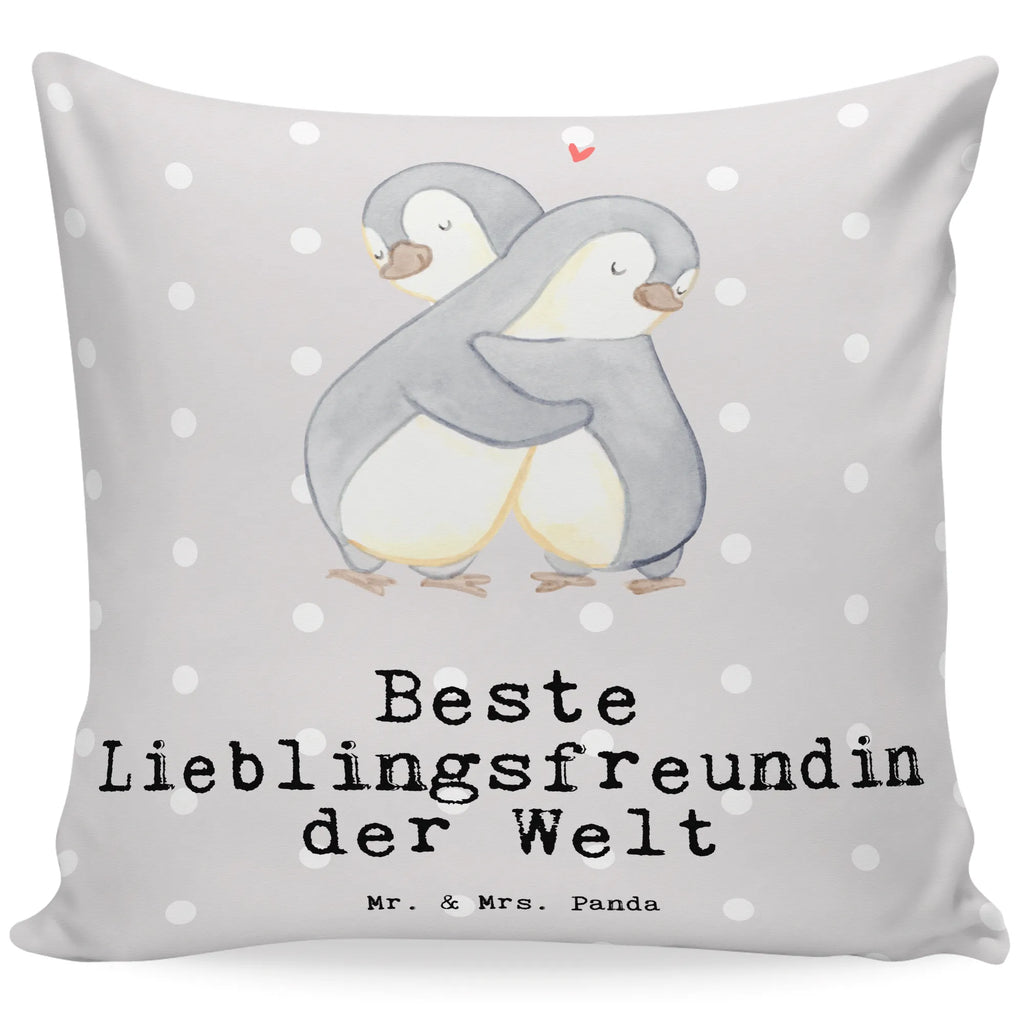 Cushion penguin Best favorite friend in the world pillows, pad, 40x40, cushion, sofa, couch, bed, pillow case, settee, fluffy, bedroom, Pillow, 40 x 40, soft, for, thank you, gift, giving, birthday, birthday present, gift idea, souvenir, make you happy, gift tip, heart, favorite person, partner, love, bae, girlfriend, best friend, Favorite friend, darling