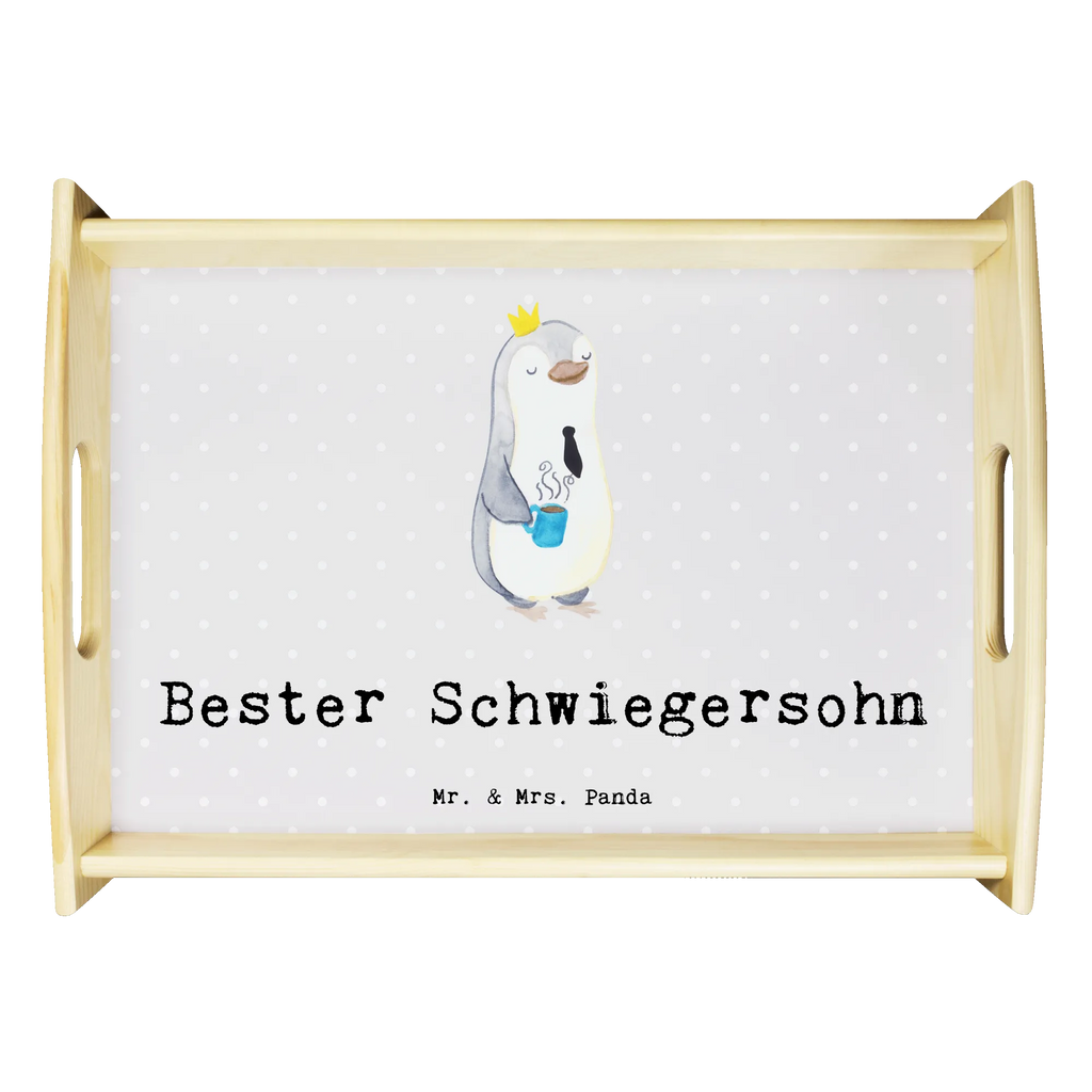 Serving tray penguin Best son in law Serviertablett, Dekotablett, Holztablett, Tablett, Küchentablett, Frühstückstablett, für, Dankeschön, Geschenk, Schenken, Geburtstag, Geburtstagsgeschenk, Geschenkidee, Danke, Bedanken, Mitbringsel, Freude machen, Geschenktipp, Schwiegersohn, angeheiratet, Ehefrau des Sohns, Frau, Tochter, Hochzeit, Heirat