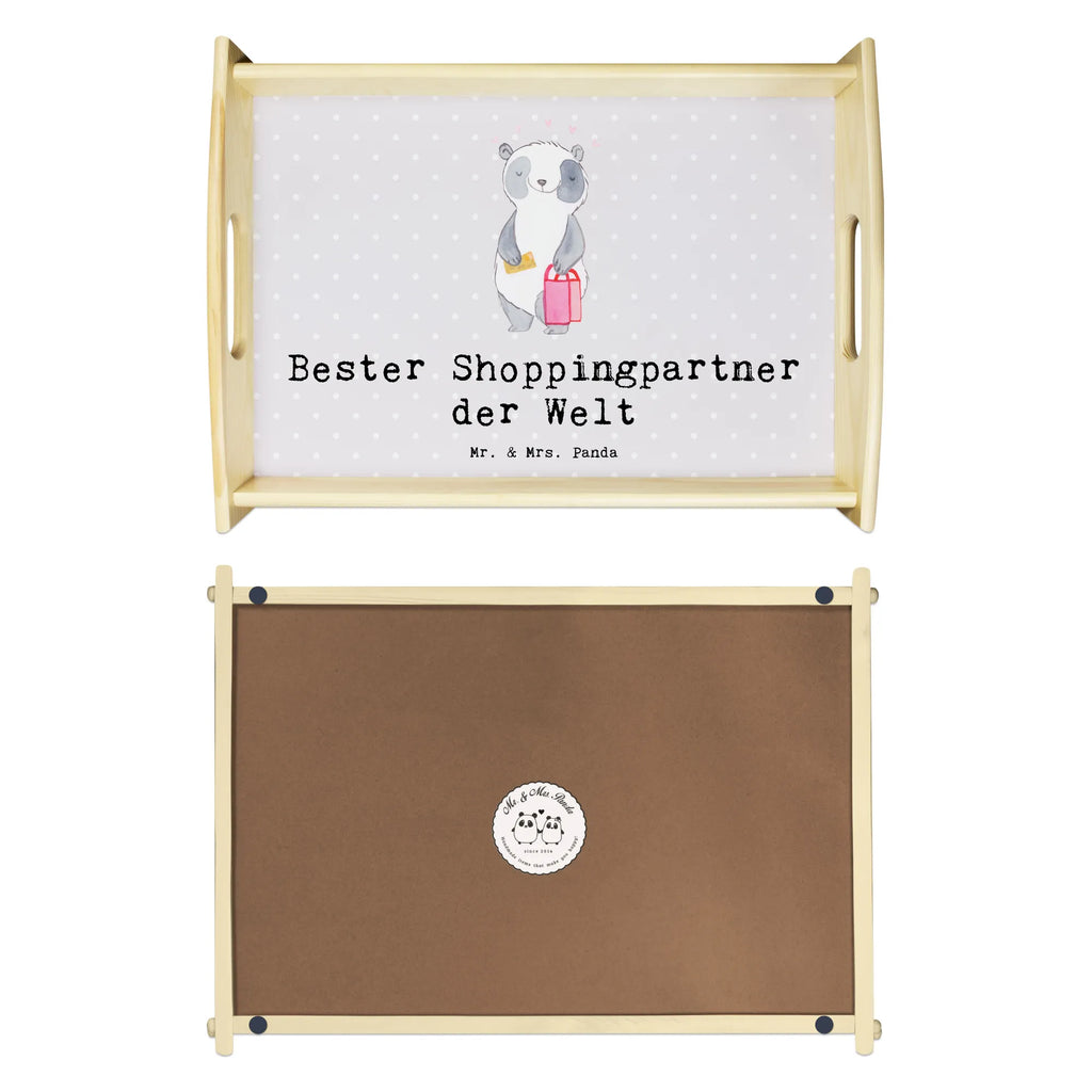 Serving tray panda Best shopping partner in the world Küchentablett, Dekotablett, Serviertablett, Holztablett, Tablett, Frühstückstablett, für, Dankeschön, Geschenk, Schenken, Geburtstag, Geburtstagsgeschenk, Geschenkidee, Danke, Bedanken, Mitbringsel, Freude machen, Geschenktipp, Partner, bff, Queen, Shopping-Queen, Einkaufen, Begleitung, Freund, Shoppingpartner, Shoppen, Shopping, Freundin, Bester