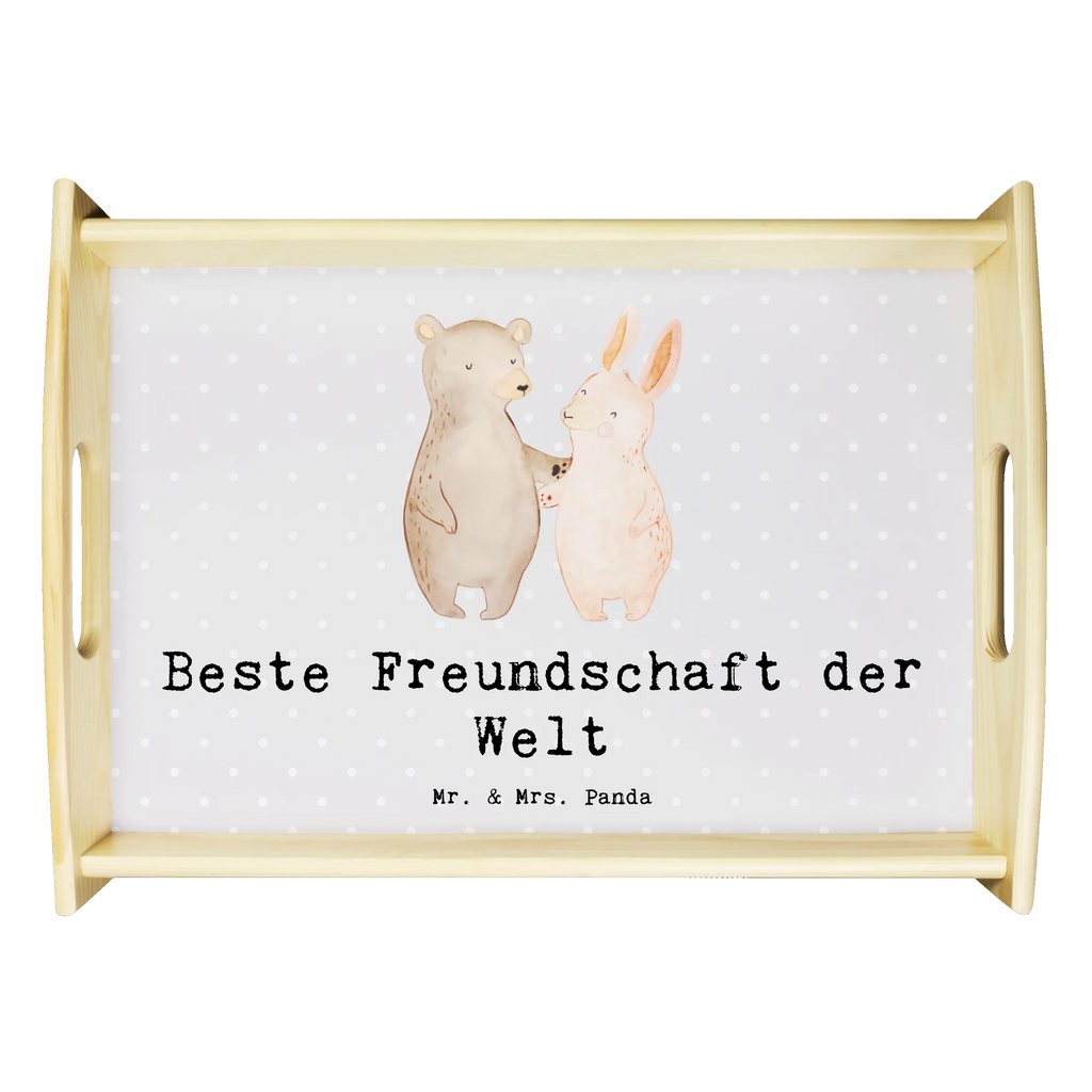 Serviertablett Hase Beste Freundschaft der Welt Serviertablett, Dekotablett, Holztablett, Frühstückstablett, Küchentablett, Tablett, für, Dankeschön, Geschenk, Schenken, Geburtstag, Geburtstagsgeschenk, Geschenkidee, Danke, Bedanken, Mitbringsel, Freude machen, Geschenktipp, Freunde, Freundschaft, bae, bff, Freund, Freundin, Kumpel, Freunde fürs Leben, Clique, best friends