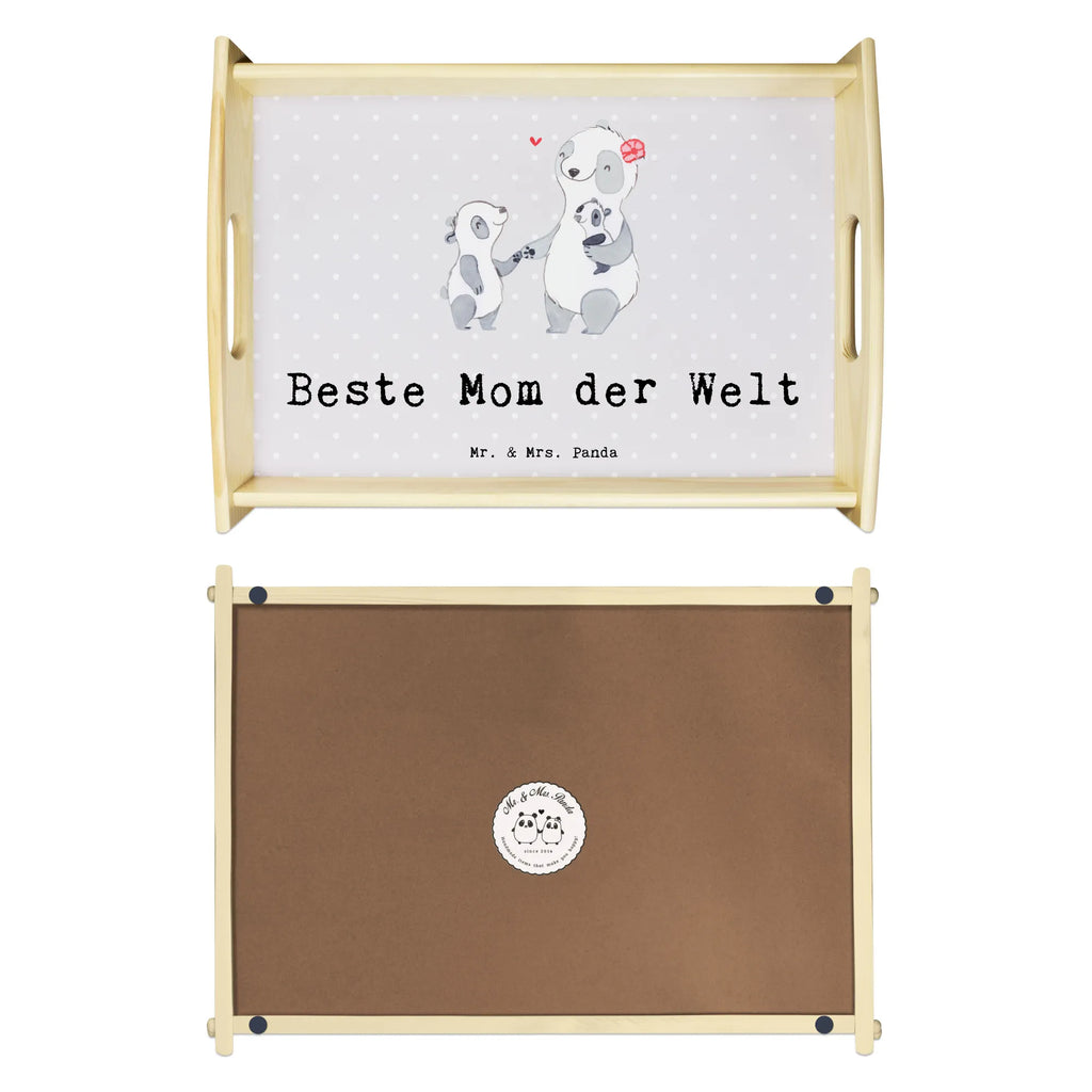 Serviertablett Panda Beste Mom der Welt Frühstückstablett, Dekotablett, Serviertablett, Tablett, Holztablett, Küchentablett, für, Dankeschön, Geschenk, Schenken, Geburtstag, Geburtstagsgeschenk, Geschenkidee, Danke, Bedanken, Mitbringsel, Freude machen, Geschenktipp, Sohn, Mutti, Mom, Beste Mama, Supermama, Beste, Mutter, Mama, Muttertag, Mommy, Mami, Tochter, Ma