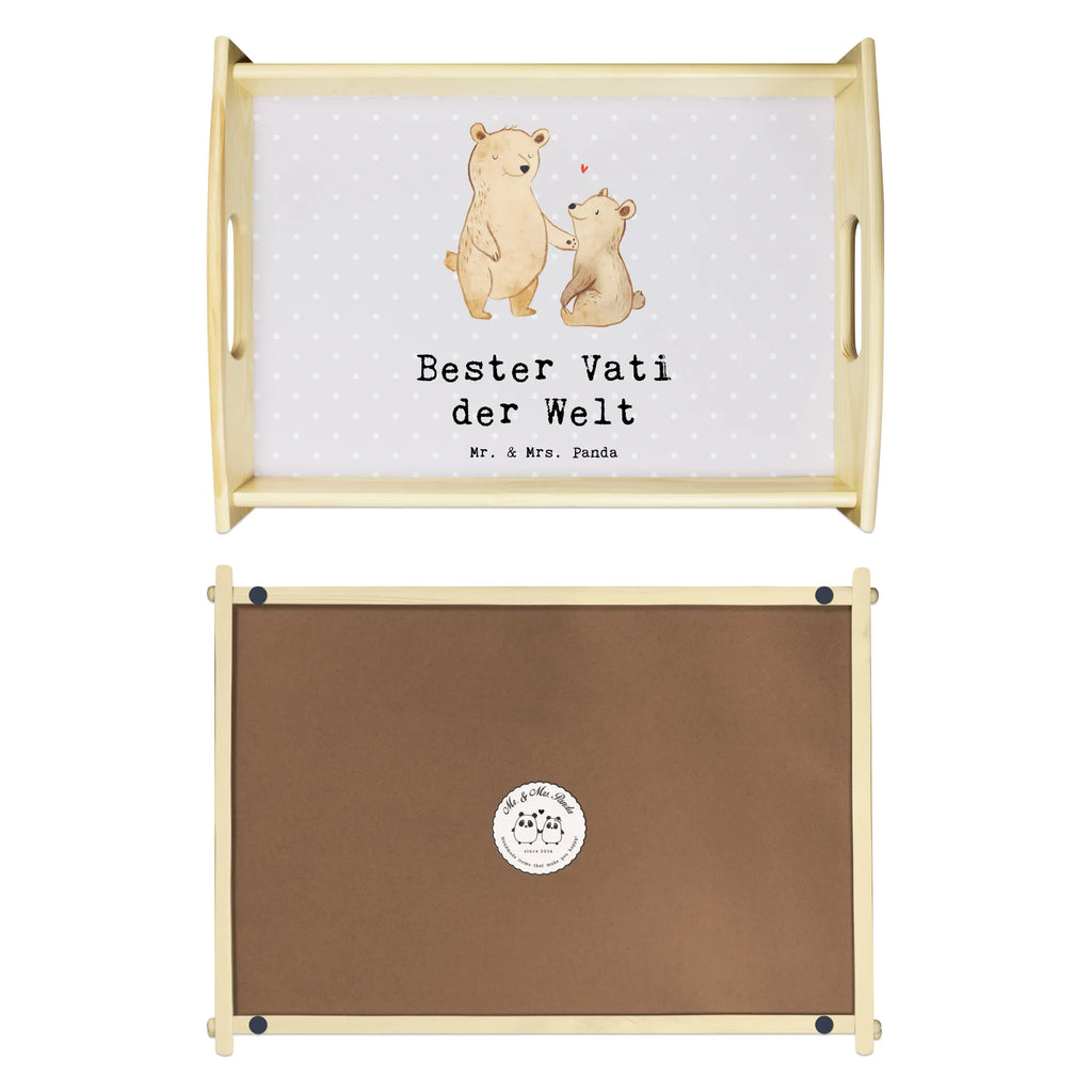 Serving tray bear World&#39;s Best Dad breakfast tray, tray, kitchen tray, wooden tray, serving tray, for, thank you, gift, giving, birthday, birthday present, gift idea, souvenir, make you happy, gift tip, man, little thing, papi, dad, papa, Father, family, best, daddy, parents, gift father