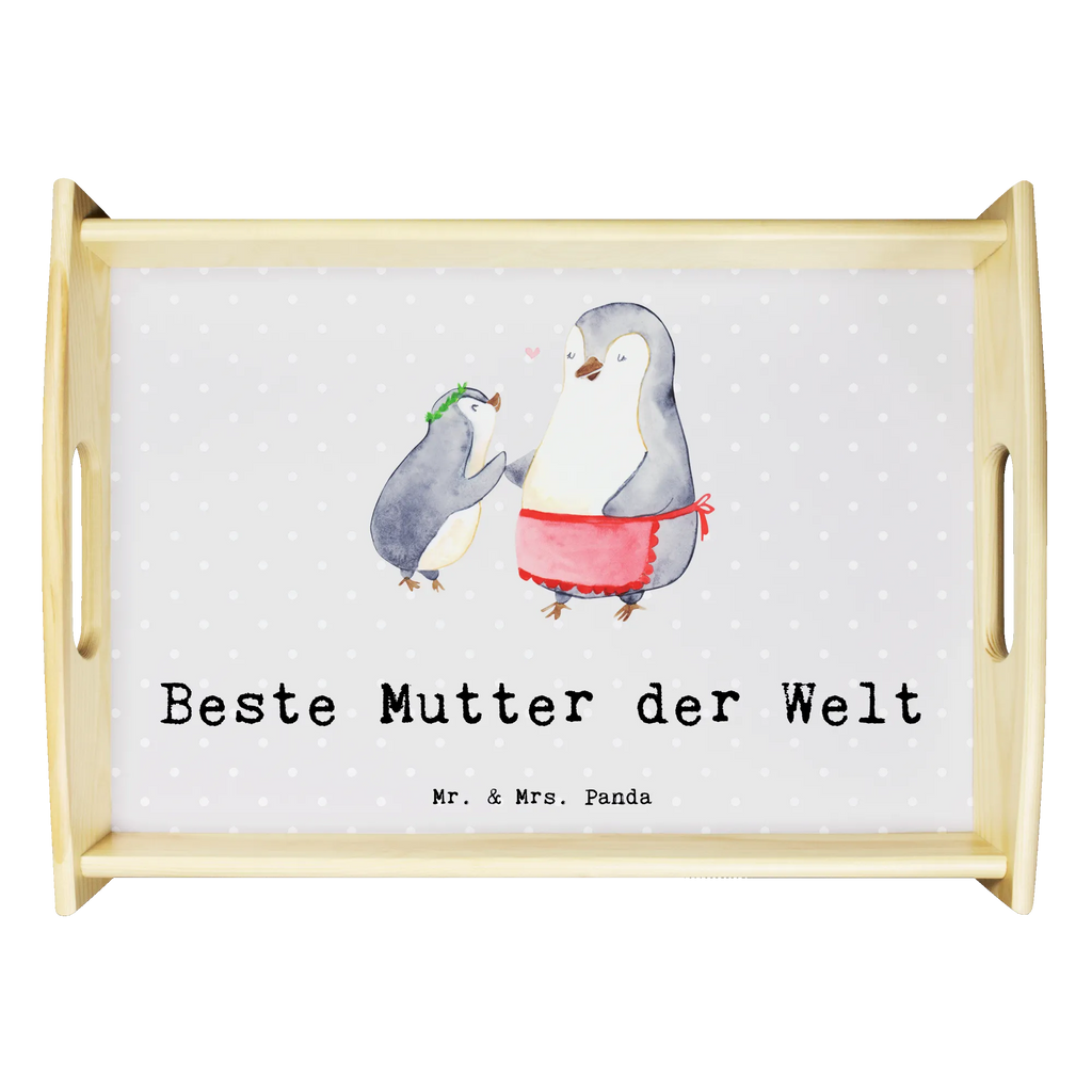 Serviertablett Pinguin Beste Mutter der Welt Tablett, Holztablett, Frühstückstablett, Serviertablett, Küchentablett, Dekotablett, für, Dankeschön, Geschenk, Schenken, Geburtstag, Geburtstagsgeschenk, Geschenkidee, Danke, Bedanken, Mitbringsel, Freude machen, Geschenktipp, Mutter, Mami, Sohn, Ma, Muttertag, Beste, Tochter, Mutti, Supermama, Mama, Beste Mama