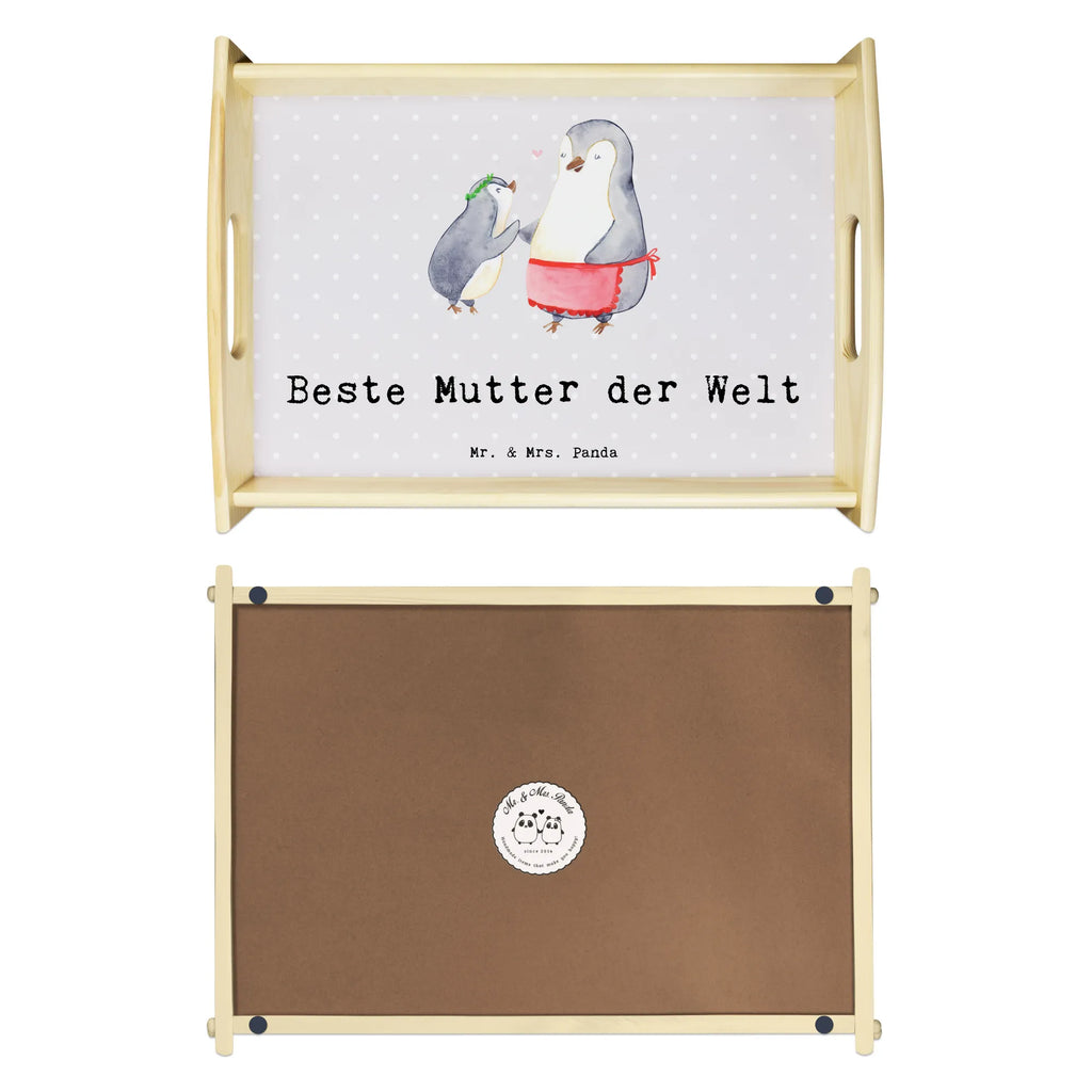 Serviertablett Pinguin Beste Mutter der Welt Tablett, Holztablett, Frühstückstablett, Serviertablett, Küchentablett, Dekotablett, für, Dankeschön, Geschenk, Schenken, Geburtstag, Geburtstagsgeschenk, Geschenkidee, Danke, Bedanken, Mitbringsel, Freude machen, Geschenktipp, Mutter, Mami, Sohn, Ma, Muttertag, Beste, Tochter, Mutti, Supermama, Mama, Beste Mama