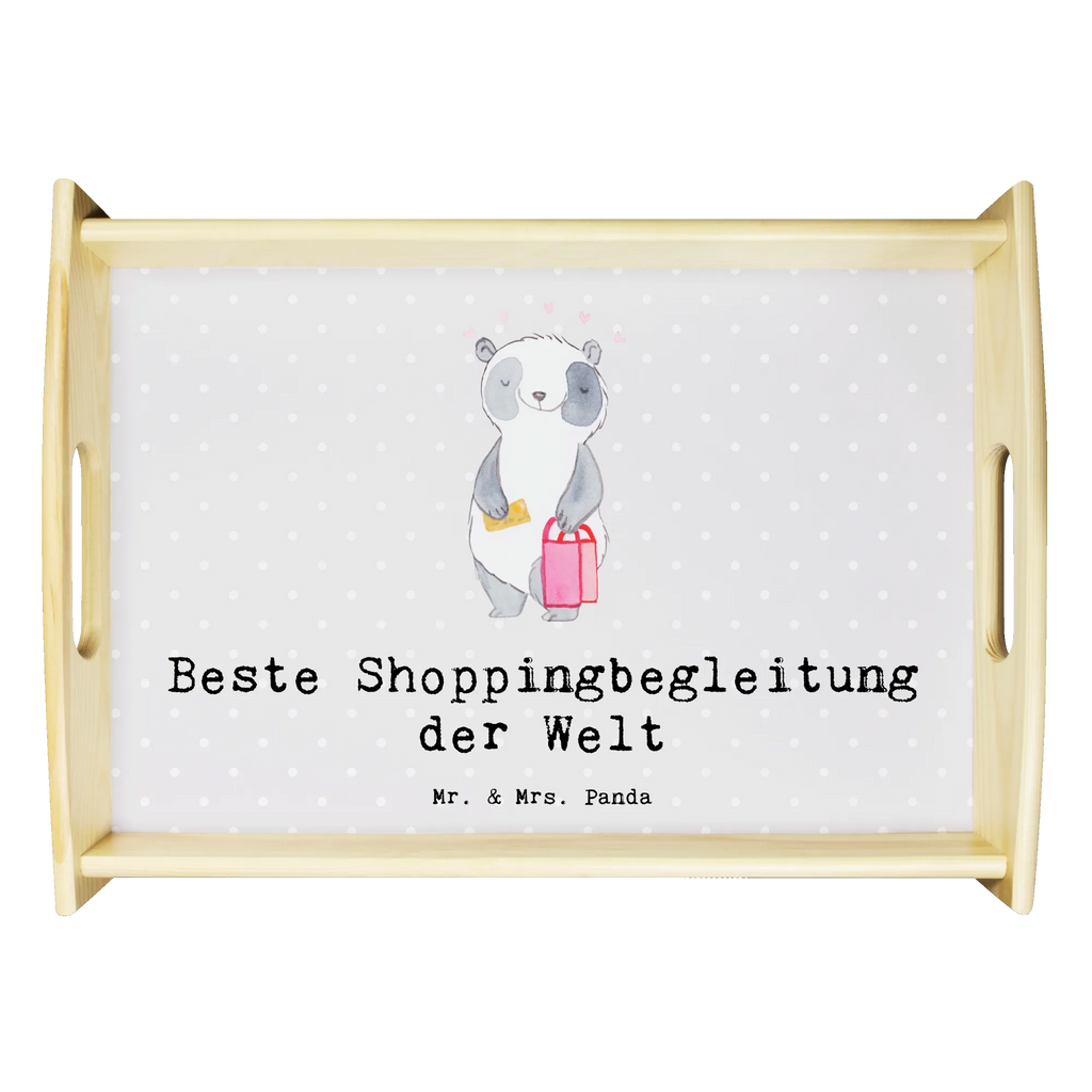 Serviertablett Panda Beste Shoppingbegleitung der Welt Küchentablett, Tablett, Dekotablett, Frühstückstablett, Serviertablett, Holztablett, für, Dankeschön, Geschenk, Schenken, Geburtstag, Geburtstagsgeschenk, Geschenkidee, Danke, Bedanken, Mitbringsel, Freude machen, Geschenktipp, Einkaufen, Shopping, Bester, Freundin, Shoppen, Partner, Shoppingbegleitung, Queen, Shopping-Queen, bff, Shoppingpartner, Begleitung, Freund