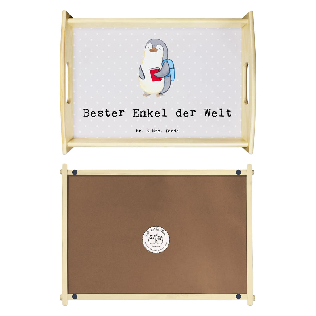Serving tray penguin Best grandson in the world Tablett, Serviertablett, Holztablett, Frühstückstablett, Küchentablett, Dekotablett, für, Dankeschön, Geschenk, Schenken, Geburtstag, Geburtstagsgeschenk, Geschenkidee, Danke, Bedanken, Mitbringsel, Freude machen, Geschenktipp, Enkelkind, Oma, Taufe, Enkelsohn, Enkel, Opa, Großsohn, Kind von Tochter, Kind von Sohn