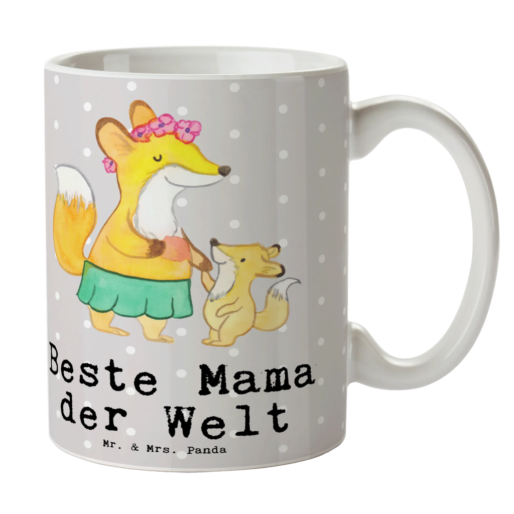 Tasse Fuchs Beste Mama der Welt Teetasse, Keramiktasse, Kaffeetasse, Tasse, Geschenktasse, Tasse mit Zitaten, Porzellantasse, Tasse mit Motiven, Bürotasse, für, Dankeschön, Geschenk, Schenken, Geburtstag, Geburtstagsgeschenk, Geschenkidee, Danke, Bedanken, Mitbringsel, Freude machen, Geschenktipp, Mutter, Mami, Ma, Muttertag, Tochter, Mutti, Mama, Beste Mama, Beste, Supermama, Sohn