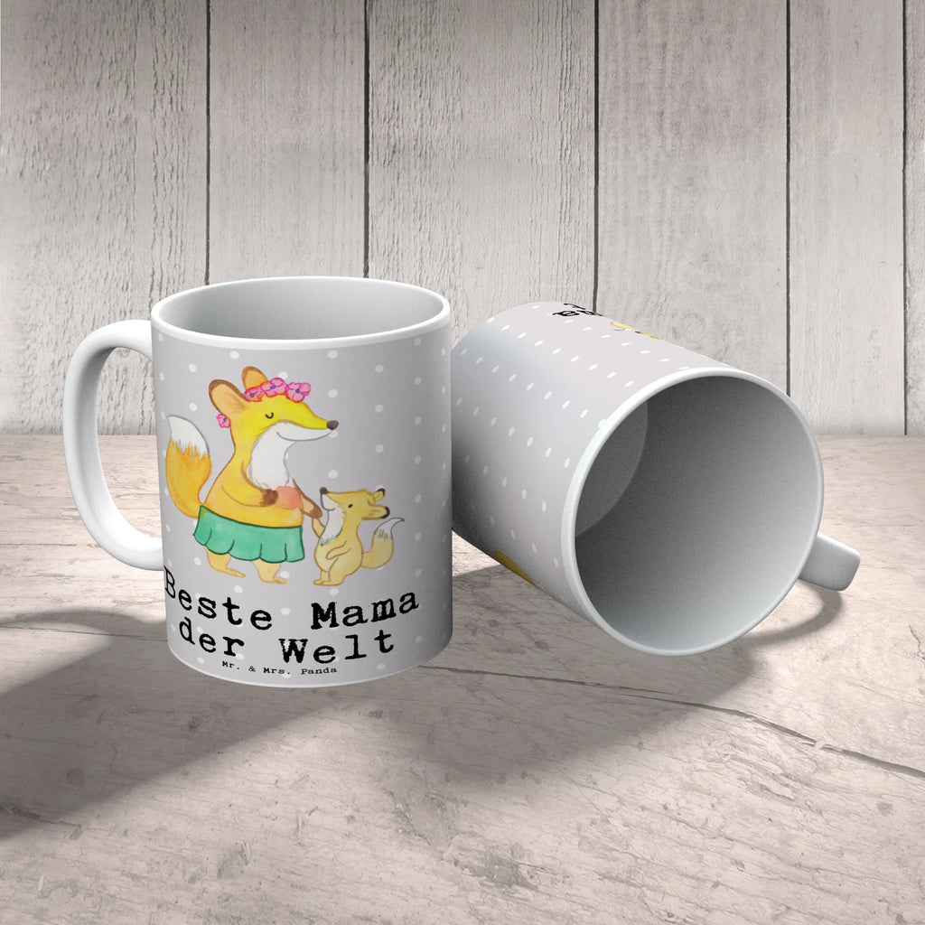 Tasse Fuchs Beste Mama der Welt Teetasse, Keramiktasse, Kaffeetasse, Tasse, Geschenktasse, Tasse mit Zitaten, Porzellantasse, Tasse mit Motiven, Bürotasse, für, Dankeschön, Geschenk, Schenken, Geburtstag, Geburtstagsgeschenk, Geschenkidee, Danke, Bedanken, Mitbringsel, Freude machen, Geschenktipp, Mutter, Mami, Ma, Muttertag, Tochter, Mutti, Mama, Beste Mama, Beste, Supermama, Sohn