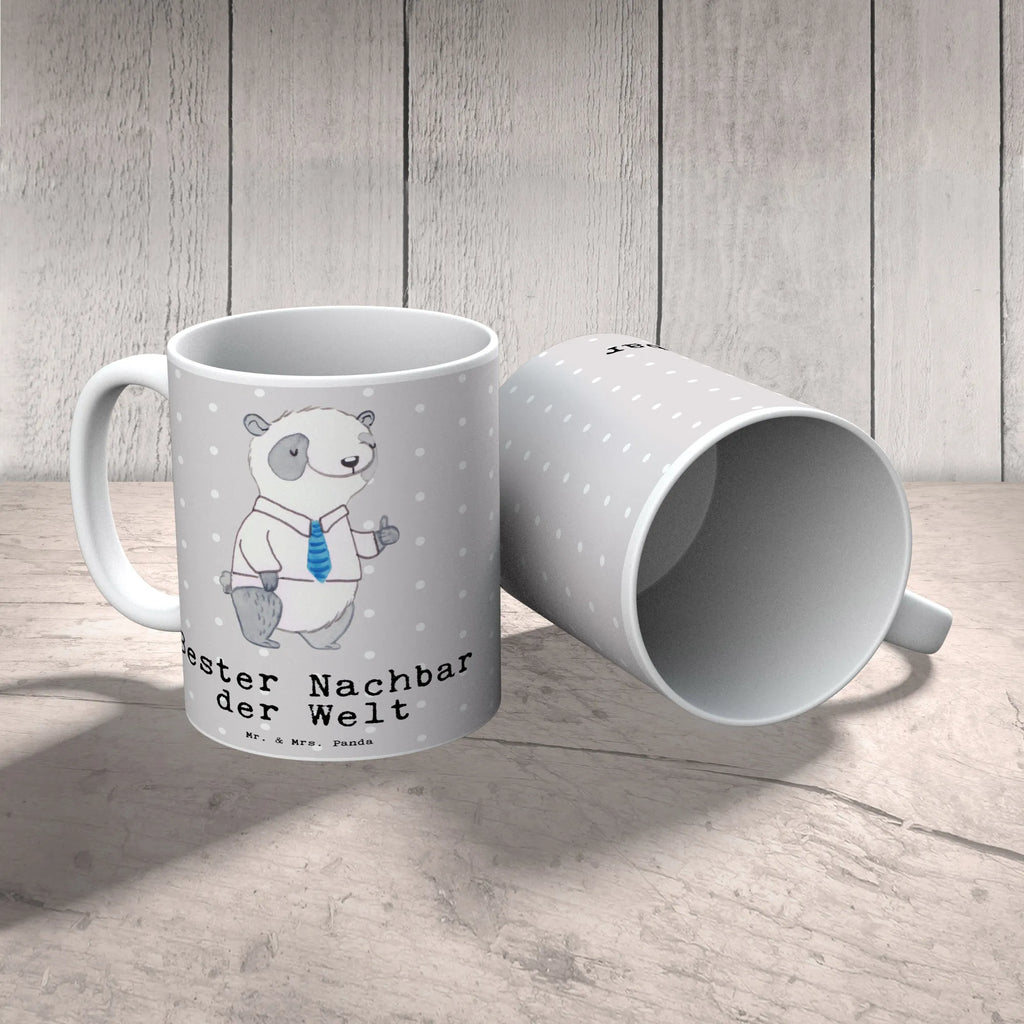 Tasse Panda Bester Nachbar der Welt kaffeebecher keramik, hochwertige tasse, Motivtasse, Kaffeetasse, statement tasse, heißgetränkebecher, Trinkbecher, Keramikbecher, Frühstückstasse, Tasse, tasse für kaffee, Trinktasse, tasse für büro, Bürobecher, Bürotasse, Tasse mit Motiv, Bedruckte Tasse, Kaffeepott, kaffeebecher bedruckt, Teepott, Teebecher, Frühstücksbecher, Becher, Henkelbecher, design tasse, schöne tasse, Henkeltasse, kaffeetasse bedruckt, Coffee Mug, Pott, milchkaffeetasse, Keramiktasse, Teetasse, haferl, Kaffeebecher, Sprüchetasse, Dekotasse, Mug, kaffeetasse keramik, Tasse mit Spruch, Kakaotasse, Geschenktasse, Designtasse, Geschenkidee, Geschenk, Schenken, Mitbringsel, Geburtstag, Geburtstagsgeschenk, für, Danke, Dankeschön, Bedanken, Freude machen, Geschenktipp, Anwohner, Freundschaft, Nachbar, Nachbarn, Bewohner, Angrenzer, Freund, Nachbarschaft