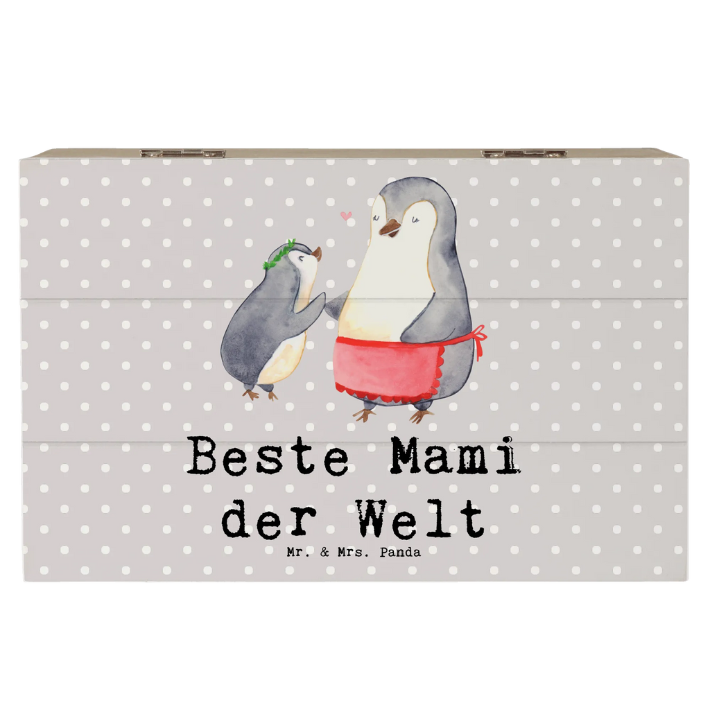 Holzkiste Pinguin Beste Mami der Welt Erinnerungsbox, Aufbewahrungsbox, Truhe, Dekokiste, Schatzkiste, XXL, Geschenkbox, Schatulle, Kiste, Erinnerungskiste, Geschenkdose, Holzkiste, für, Dankeschön, Geschenk, Schenken, Geburtstag, Geburtstagsgeschenk, Geschenkidee, Danke, Bedanken, Mitbringsel, Freude machen, Geschenktipp, Beste Mama, Muttertag, Mami, Tochter, Ma, Beste, Mutti, Mutter, Sohn, Supermama, Mama