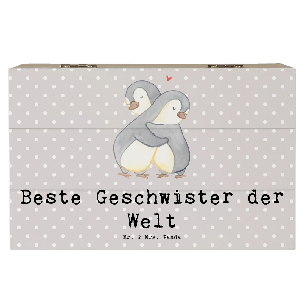 Holzkiste Pinguin Beste Geschwister der Welt Kiste, Schatulle, Erinnerungskiste, Erinnerungsbox, Dekokiste, Schatzkiste, Geschenkdose, Holzkiste, Geschenkbox, Truhe, XXL, Aufbewahrungsbox, für, Dankeschön, Geschenk, Schenken, Geburtstag, Geburtstagsgeschenk, Geschenkidee, Danke, Bedanken, Mitbringsel, Freude machen, Geschenktipp, Nachwuchs, Familie, Schwestern, Geschwisterchen, Bruder, Geschwister, Schwester, Brüder