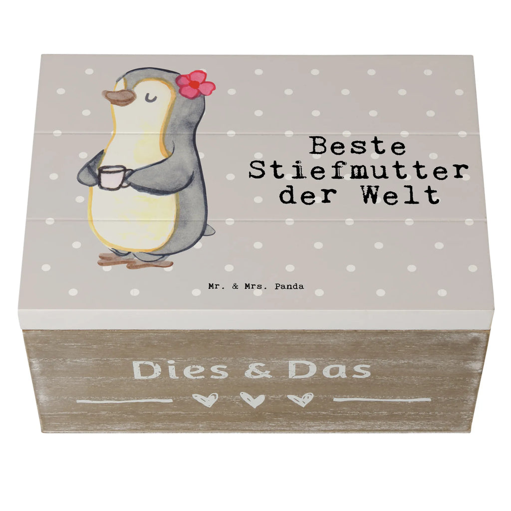 Wooden chest penguin Best stepmom in the world Dekokiste, Geschenkdose, Truhe, XXL, Schatulle, Schatzkiste, Aufbewahrungsbox, Kiste, Erinnerungskiste, Erinnerungsbox, Holzkiste, Geschenkbox, für, Dankeschön, Geschenk, Schenken, Geburtstag, Geburtstagsgeschenk, Geschenkidee, Danke, Bedanken, Mitbringsel, Freude machen, Geschenktipp, Beste, Sohn, Mutter, Stiefmama, Muttertag, Mami, Mama, Stief Mutter, Tochter, Mutti, Stiefmutter