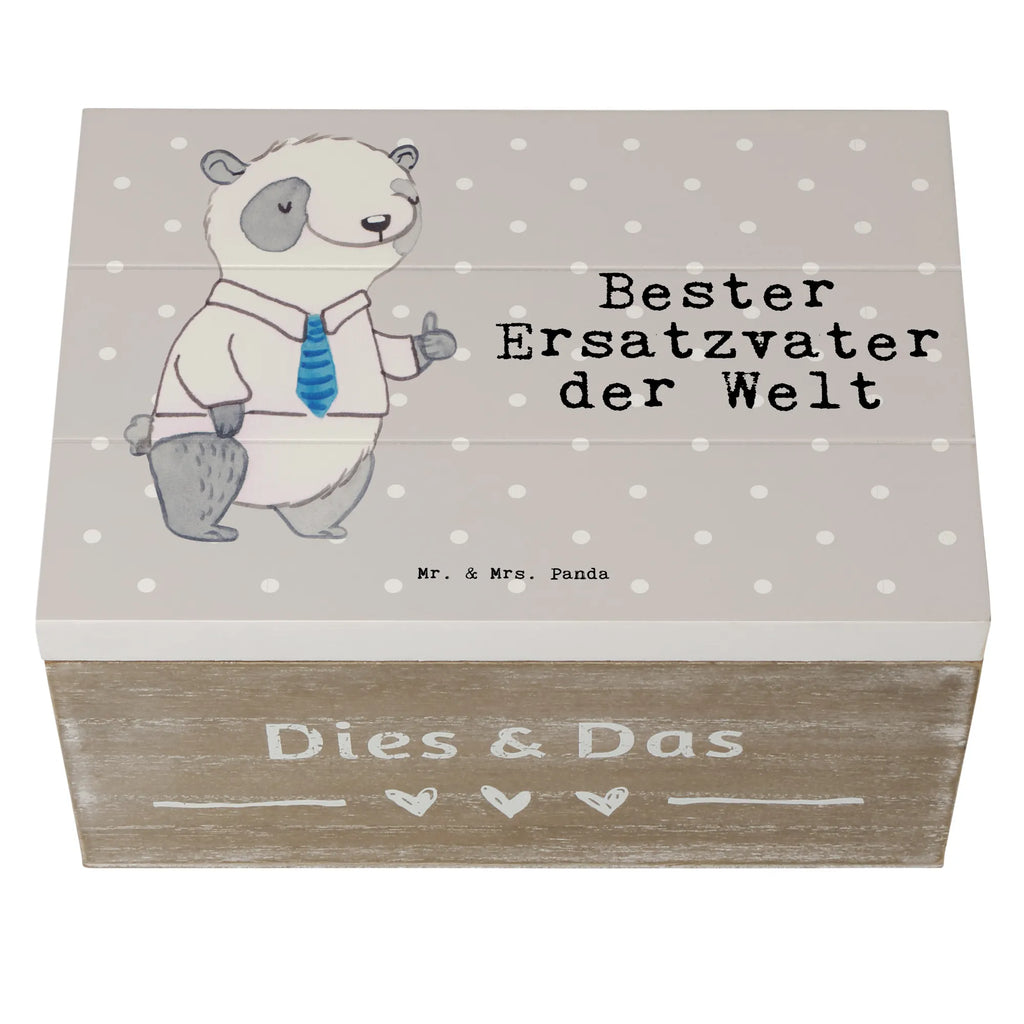 Holzkiste Panda Bester Ersatzvater der Welt Aufbewahrungskiste, aufbewahrungsboxen, box holz, Holz Aufbewahrungsbox, Holzbox, aufbewahrungstruhe, Holzkisten, Holzboxen, aufbewahrungskiste mit deckel, Aufbewahrungsbox, Schatulle, Aufbewahrungsbox Holz, Holztruhe, kiste holz, truhe holz, aufbewahrungskisten, Holzbox mit Deckel, holzkästchen, Box aus Holz, Aufbewahrungsbox aus Holz, holzschachtel, holzschatulle, holztruhen, Holzkiste, Holzkiste mit Deckel, Schenken, Bedanken, Dankeschön, Geschenkidee, Geburtstag, Geschenk, Geburtstagsgeschenk, Danke, Mitbringsel, Geschenktipp, für, Freude machen, Vater, Familie, Ersatz, Papi, Paps, Daddy, Vati, Zweiter, Ersatzvater, Eltern, Kleinigkeit, Mann, Papa, Dad, Bester, Geschenk Vater