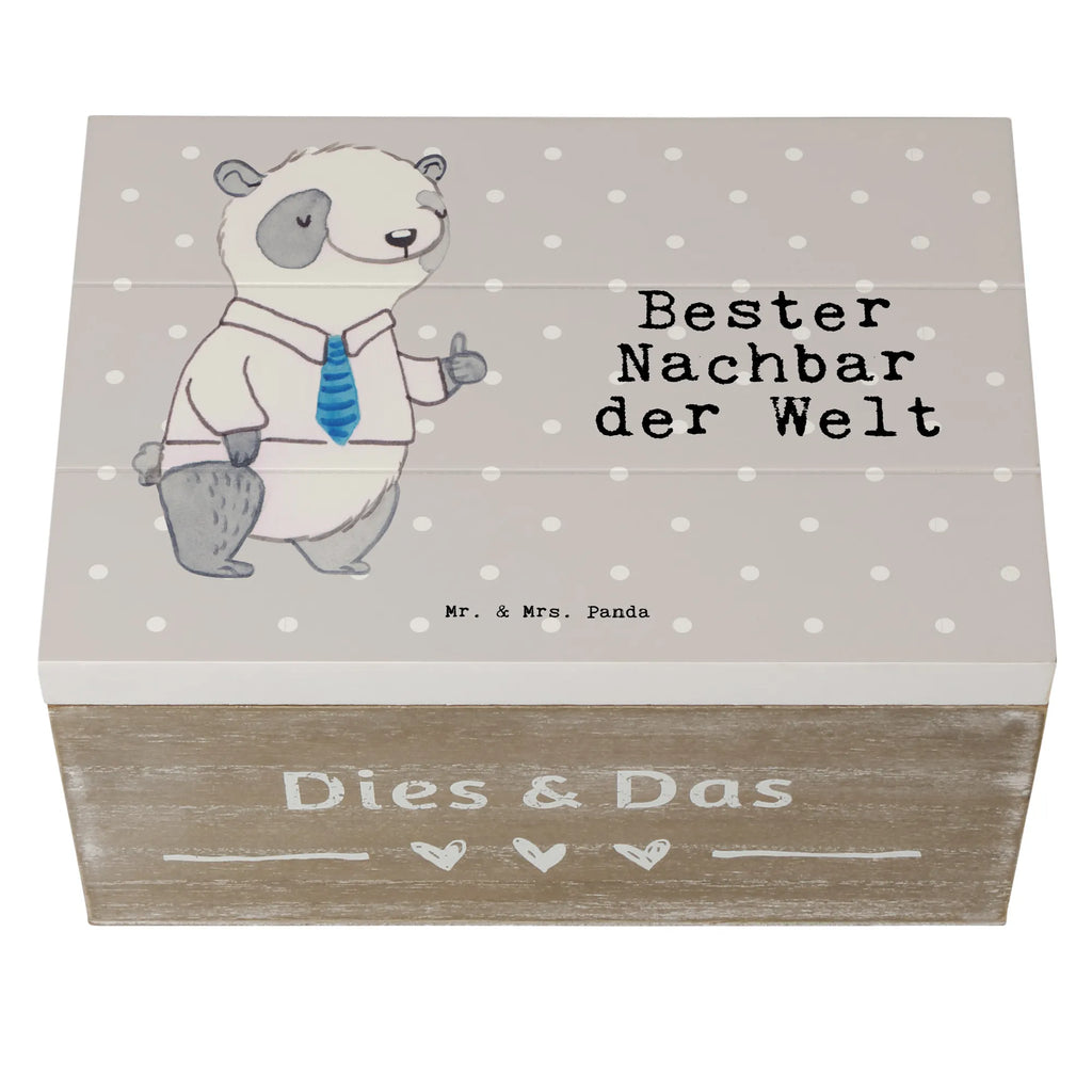 Wooden chest panda Best neighbor in the world Truhe, Geschenkbox, Dekokiste, XXL, Geschenkdose, Holzkiste, Kiste, Erinnerungskiste, Erinnerungsbox, Schatulle, Aufbewahrungsbox, Schatzkiste, für, Dankeschön, Geschenk, Schenken, Geburtstag, Geburtstagsgeschenk, Geschenkidee, Danke, Bedanken, Mitbringsel, Freude machen, Geschenktipp, Freundschaft, Nachbarn, Nachbar, Anwohner, Angrenzer, Freund, Bewohner, Nachbarschaft