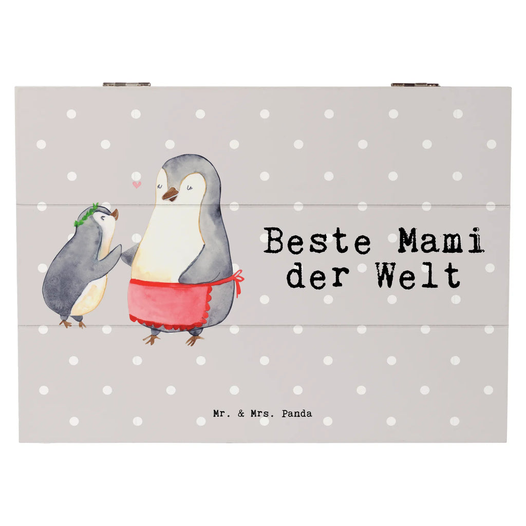Holzkiste Pinguin Beste Mami der Welt Erinnerungsbox, Aufbewahrungsbox, Truhe, Dekokiste, Schatzkiste, XXL, Geschenkbox, Schatulle, Kiste, Erinnerungskiste, Geschenkdose, Holzkiste, für, Dankeschön, Geschenk, Schenken, Geburtstag, Geburtstagsgeschenk, Geschenkidee, Danke, Bedanken, Mitbringsel, Freude machen, Geschenktipp, Beste Mama, Muttertag, Mami, Tochter, Ma, Beste, Mutti, Mutter, Sohn, Supermama, Mama