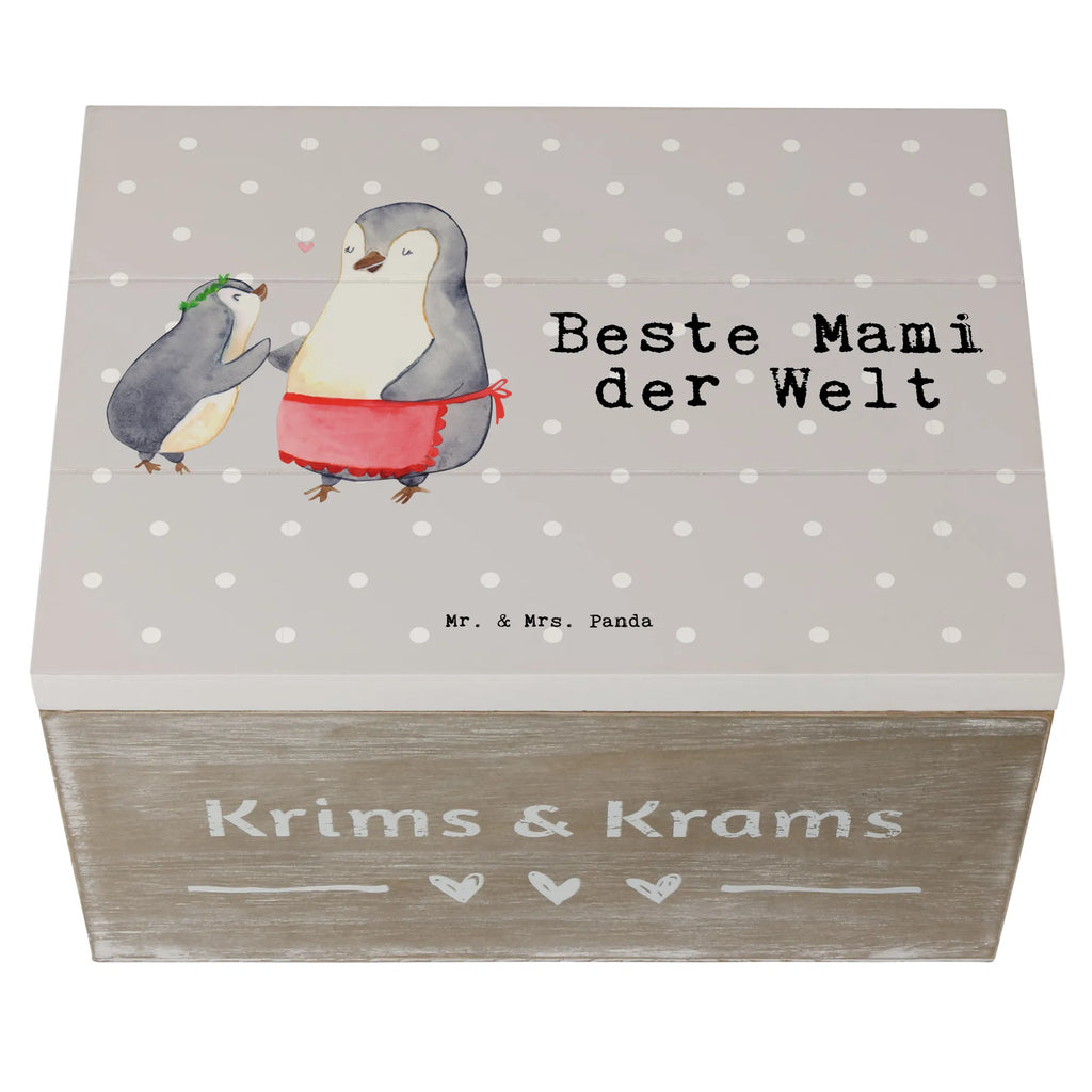Holzkiste Pinguin Beste Mami der Welt Erinnerungsbox, Aufbewahrungsbox, Truhe, Dekokiste, Schatzkiste, XXL, Geschenkbox, Schatulle, Kiste, Erinnerungskiste, Geschenkdose, Holzkiste, für, Dankeschön, Geschenk, Schenken, Geburtstag, Geburtstagsgeschenk, Geschenkidee, Danke, Bedanken, Mitbringsel, Freude machen, Geschenktipp, Beste Mama, Muttertag, Mami, Tochter, Ma, Beste, Mutti, Mutter, Sohn, Supermama, Mama