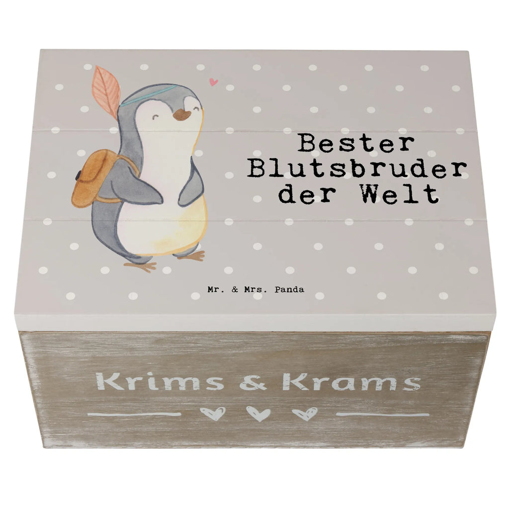 Holzkiste Pinguin Bester Blutsbruder der Welt Holzbox mit Deckel, Aufbewahrungsbox aus Holz, Holzbox, Aufbewahrungsbox Holz, Holzboxen, Holz Aufbewahrungsbox, holzschatulle, aufbewahrungskisten, aufbewahrungskiste mit deckel, Holzkiste, Holztruhe, Schatulle, aufbewahrungstruhe, kiste holz, holzschachtel, holztruhen, Holzkiste mit Deckel, truhe holz, aufbewahrungsboxen, Holzkisten, Aufbewahrungskiste, holzkästchen, Aufbewahrungsbox, Box aus Holz, box holz, Schenken, Bedanken, Dankeschön, Geschenkidee, Geburtstag, Geschenk, Geburtstagsgeschenk, Danke, Mitbringsel, Geschenktipp, für, Freude machen, Kleinigkeit, Bruderherz, Blutsgeschwister, Freund, Brother, Brüder, Geschwister, Bester, Familie, Blutsbruder, Sido