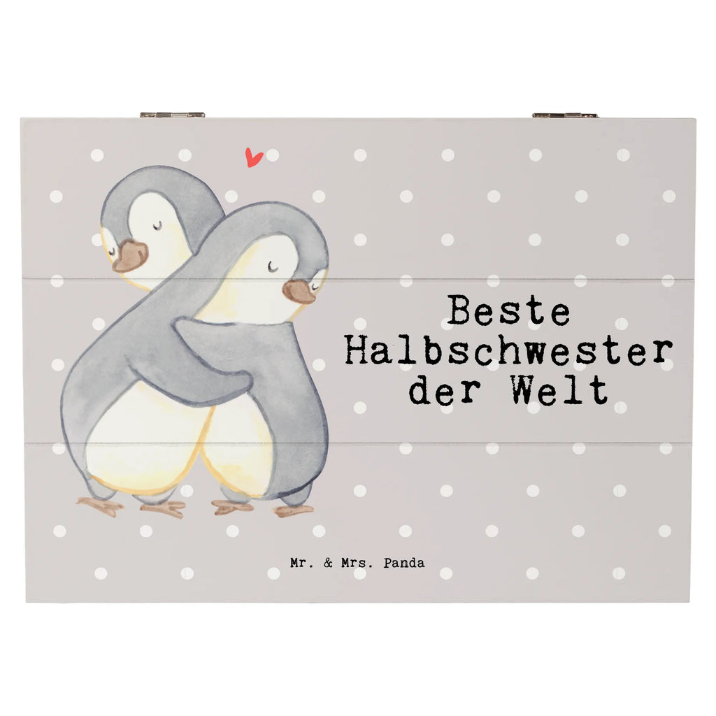Wooden chest penguin Best Half Sister in the World Holzkisten, Aufbewahrungsbox aus Holz, holzschachtel, Holzbox, Aufbewahrungsbox Holz, Holzkiste mit Deckel, holztruhen, Aufbewahrungskiste, holzschatulle, kiste holz, Schatulle, Holzkiste, holzkästchen, box holz, Aufbewahrungsbox, truhe holz, aufbewahrungstruhe, aufbewahrungskiste mit deckel, Holz Aufbewahrungsbox, Holztruhe, Holzboxen, aufbewahrungsboxen, aufbewahrungskisten, Holzbox mit Deckel, Box aus Holz, Schenken, Bedanken, Dankeschön, Geschenkidee, Geburtstag, Geschenk, Geburtstagsgeschenk, Danke, Mitbringsel, Geschenktipp, für, Freude machen, Liebe, Halbschwester, Kinder, Stiefschwester, Stiefgeschwister, Schwester, Kleinigkeit, Schwesterherz, Beste, Sister, Geschwister, Familie, Schwestern, Tochter