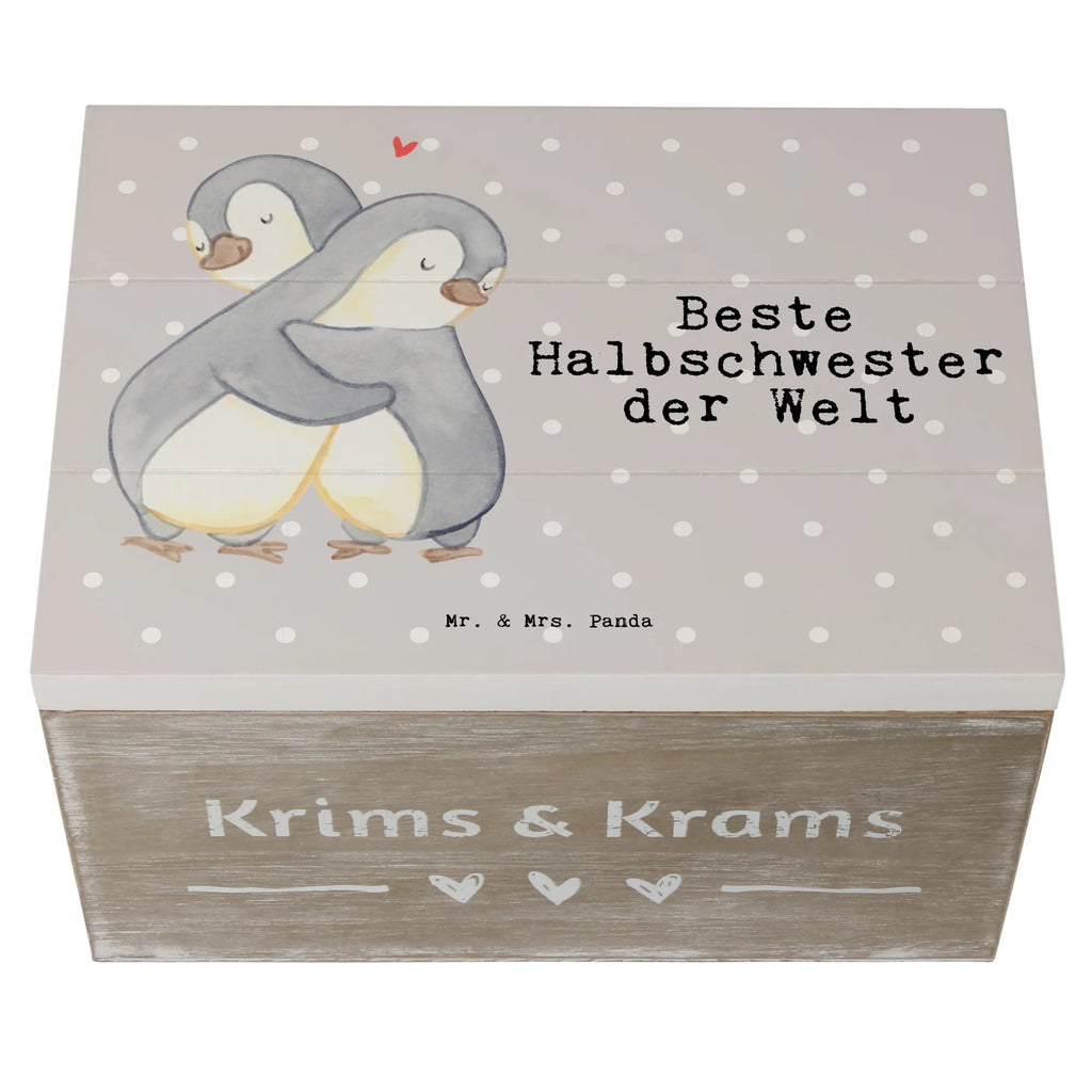 Wooden chest penguin Best Half Sister in the World Holzkisten, Aufbewahrungsbox aus Holz, holzschachtel, Holzbox, Aufbewahrungsbox Holz, Holzkiste mit Deckel, holztruhen, Aufbewahrungskiste, holzschatulle, kiste holz, Schatulle, Holzkiste, holzkästchen, box holz, Aufbewahrungsbox, truhe holz, aufbewahrungstruhe, aufbewahrungskiste mit deckel, Holz Aufbewahrungsbox, Holztruhe, Holzboxen, aufbewahrungsboxen, aufbewahrungskisten, Holzbox mit Deckel, Box aus Holz, Schenken, Bedanken, Dankeschön, Geschenkidee, Geburtstag, Geschenk, Geburtstagsgeschenk, Danke, Mitbringsel, Geschenktipp, für, Freude machen, Liebe, Halbschwester, Kinder, Stiefschwester, Stiefgeschwister, Schwester, Kleinigkeit, Schwesterherz, Beste, Sister, Geschwister, Familie, Schwestern, Tochter