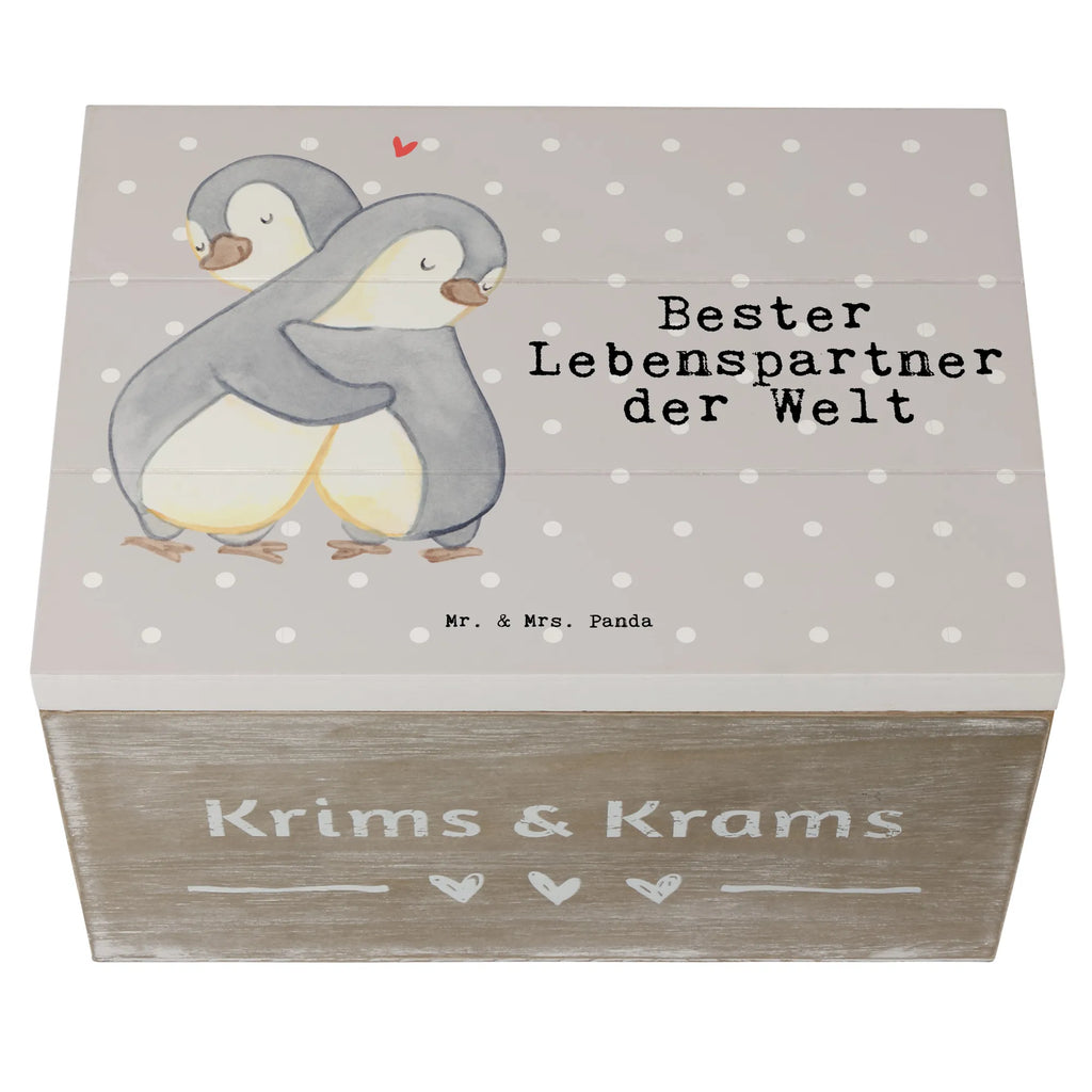 Wooden chest penguin Best life partner in the world Truhe, Dekokiste, Holzkiste, Erinnerungskiste, XXL, Aufbewahrungsbox, Erinnerungsbox, Geschenkbox, Schatulle, Schatzkiste, Geschenkdose, Kiste, für, Dankeschön, Geschenk, Schenken, Geburtstag, Geburtstagsgeschenk, Geschenkidee, Danke, Bedanken, Mitbringsel, Freude machen, Geschenktipp, Freundin, verliebt, Freund, Liebe, Ehefrau, Hochzeitstag, Ehemann, Partner, Ehepartner, Lebenspartner