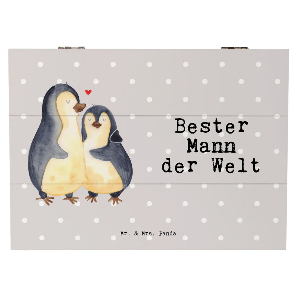 Holzkiste Pinguin Bester Mann der Welt Kiste, Schatzkiste, XXL, Aufbewahrungsbox, Dekokiste, Erinnerungsbox, Geschenkdose, Schatulle, Holzkiste, Truhe, Geschenkbox, Erinnerungskiste, für, Dankeschön, Geschenk, Schenken, Geburtstag, Geburtstagsgeschenk, Geschenkidee, Danke, Bedanken, Mitbringsel, Freude machen, Geschenktipp, Traummann, Mann, Liebling, Beste, Partner, Gatte, Ehepartner, Kleinigkeit, Lebensgefährte, Ehemann, Freund, Bräutigam, Ehe
