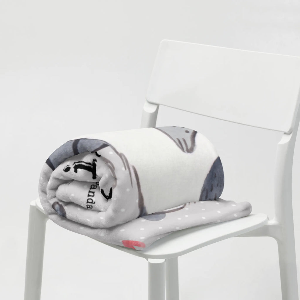 Personalizowany koc Panda Najlepsza siostra na świecie dla, Dziękuję, Prezent, Wręczyć, Urodziny, Prezent urodzinowy, Pomysł na prezent, Podziękować, Upominek, Sprawić radość, Tip na prezent