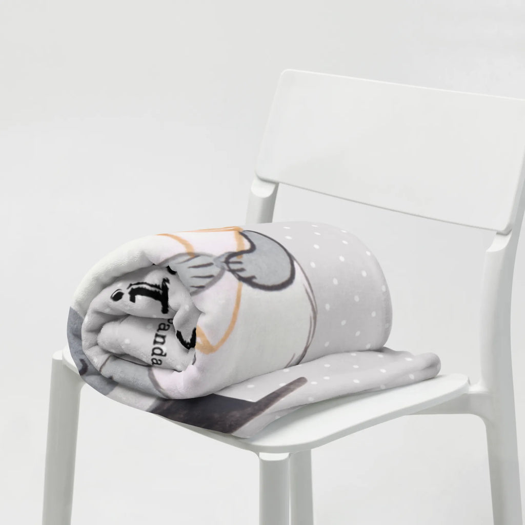 Personalizowany koc pingwin Najlepsza studentka na świecie dla, Dziękuję, Prezent, Wręczyć, Urodziny, Prezent urodzinowy, Pomysł na prezent, Podziękować, Upominek, Sprawić radość, Tip na prezent