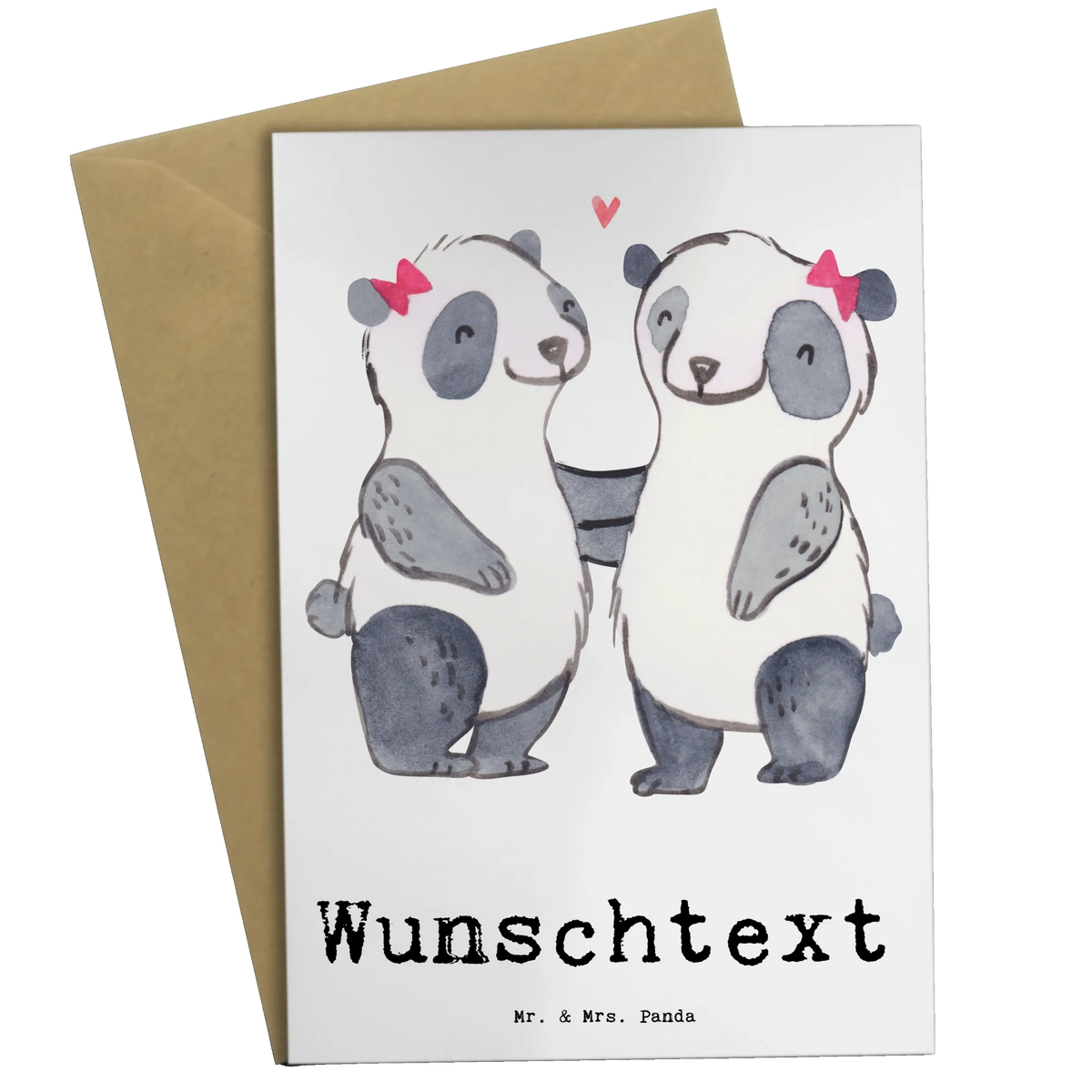 Personalisierte Grußkarte Panda Beste Schwester der Welt Personalisierte Klappkarte, individuelle grußkarte, Personalisierte Karte, Grußkarte personalisierbar, grußkarte personalisiert, Personalisierte Grußkarte, Grußkarten Personalisiert, Geschenkidee, Geschenk, Schenken, Mitbringsel, Geburtstag, Geburtstagsgeschenk, für, Danke, Dankeschön, Bedanken, Freude machen, Geschenktipp, Schwestern, Geschwister, Tochter, Beste, Schwesterherz, Kleinigkeit, Liebe, Familie, Schwester, Sister, Kinder