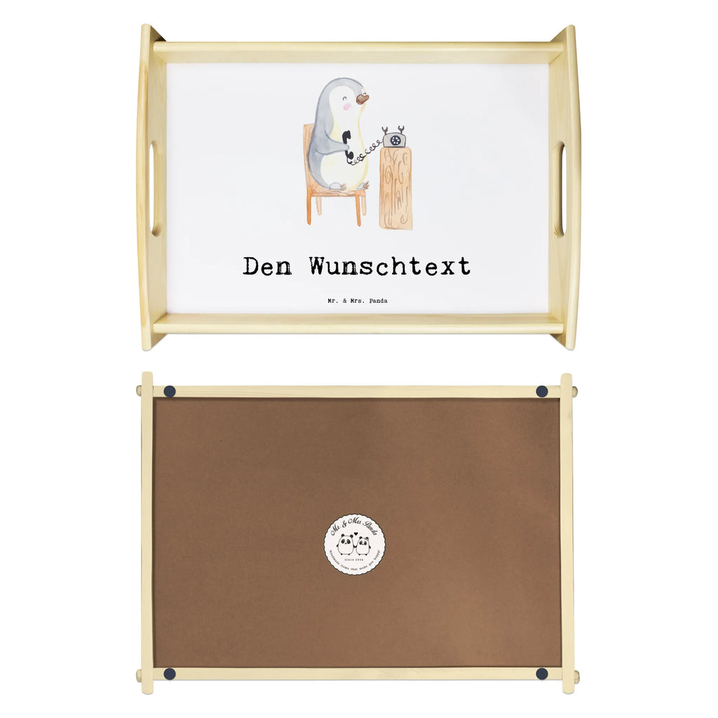 Personalised serving tray penguin Best blasphemous partner in the world for, thank you, gift, giving, birthday, birthday present, gift idea, souvenir, make you happy, gift tip, fun, friend, Blasphemer partner, best friend, blaspheme, bff, lestern, blasphemer sister, Lester partner