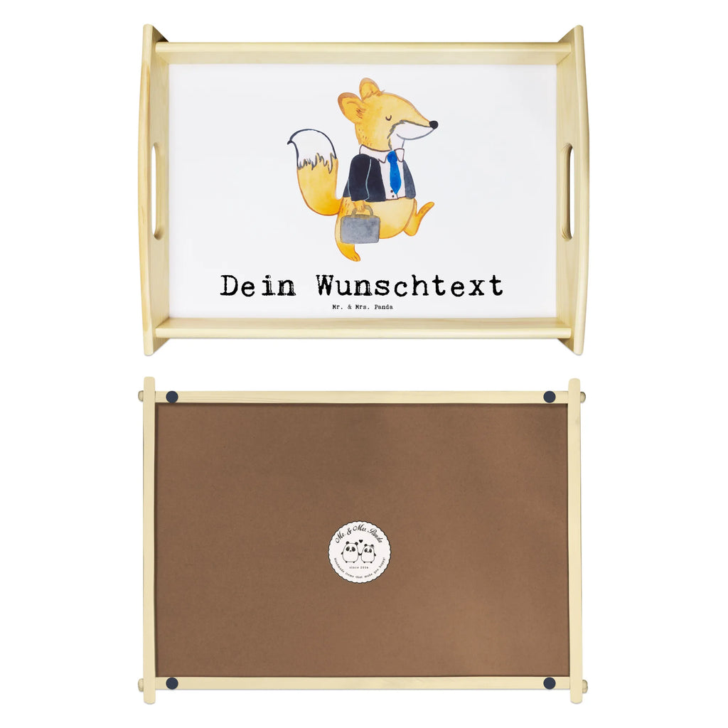 Personalised serving tray Fox Best colleague in the world for, thank you, gift, giving, birthday, birthday present, gift idea, souvenir, make you happy, gift tip, Work colleague, employee, profession, work, colleague, farewell gift, fellow worker, retirement, office