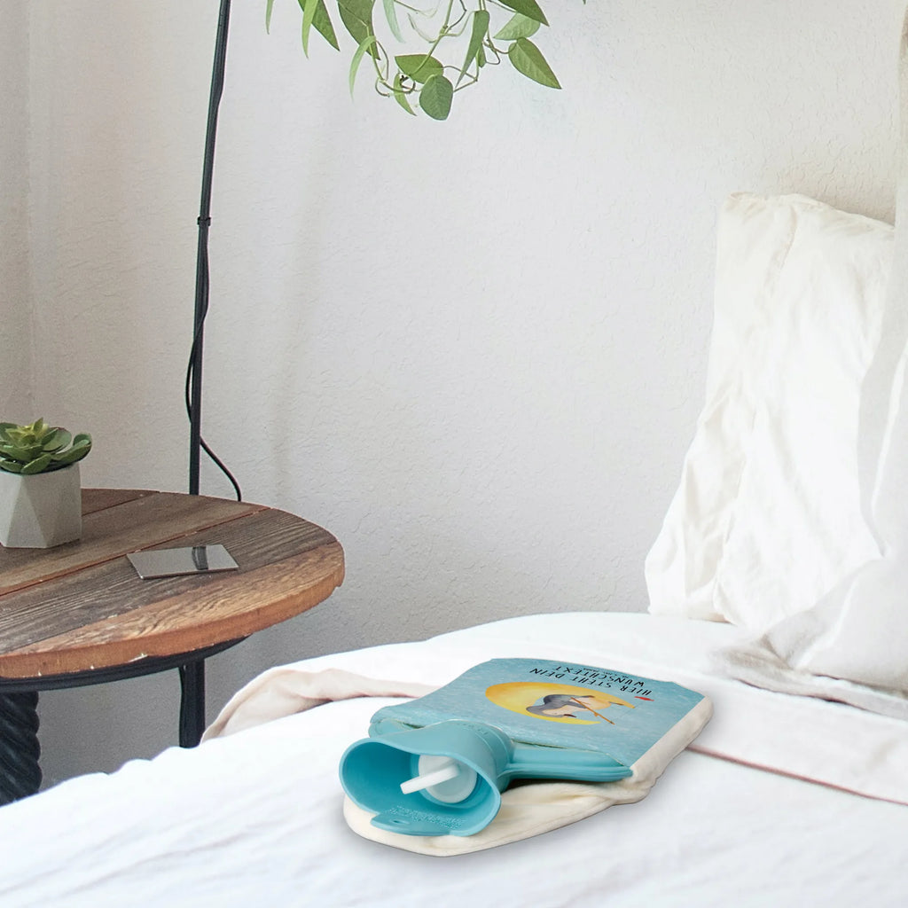 Personalisierte Wärmflasche Pinguin Mond Personalisiertes Wärmekissen, Körnerkissen mit Namen, Wärmflasche mit Namen, Personalisierte Wärmflasche, Personalisierte Kinder Wärmflasche, Personalisierte Kinderwärmflasche, Personalisiertes Körnerkissen, Kinder Wärmflasche mit Namen, Personalisierter Wärmflaschenbezug, Wärmekissen mit Namen, Kinderwärmflasche mit Namen, Wärmflaschenbezug mit Namen, Personalisierte Wärmflasche mit Bezug, Pinguin, Spruch, Nachtruhe, Pinguine, Schlafstörungen, Einschlafen, Schlafzimmer, Gästezimmer, schlafen