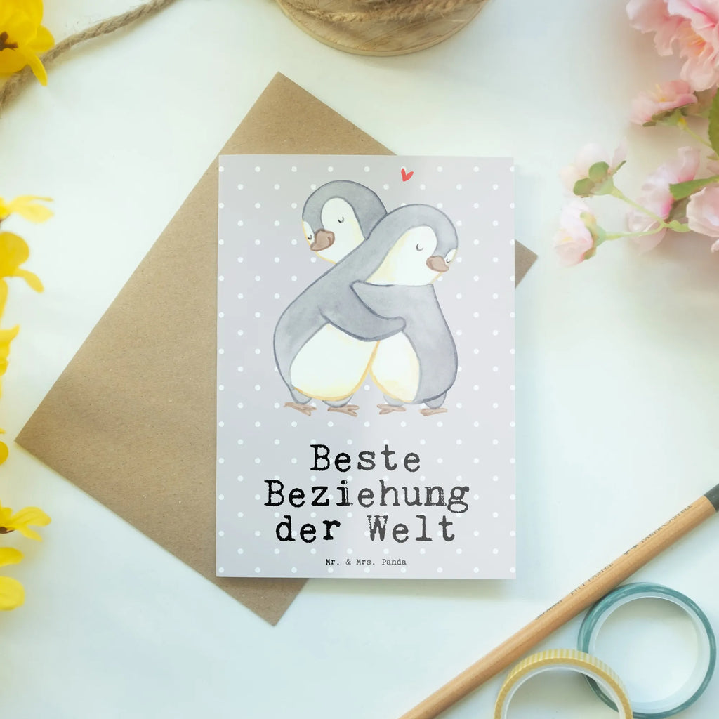 Greetings card penguin best relationship in the world wedding card, birthday card, invitation card, folding card, greeting card, for, thank you, gift, giving, birthday, birthday present, gift idea, souvenir, make you happy, gift tip, falling in love, gift of love, going together, being together, Relationship, love