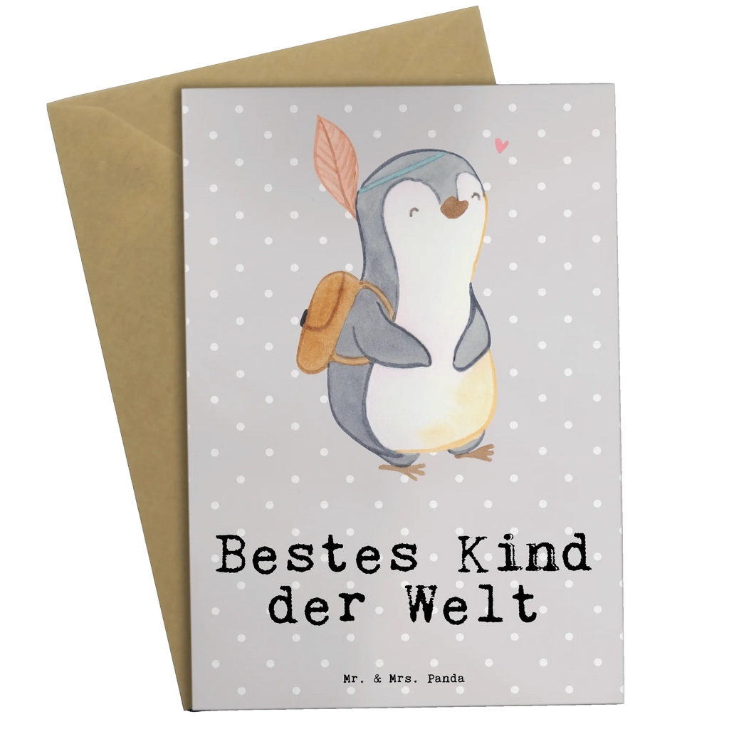 Greetings card penguin best kid in the world firmungskarte, kommunionskarte, vatertagskarte, hochzeitskarten, babykarte, osterkarten, abiturkarte, dankeskarten, Klappkarte, glückwunschkarten, einladungskarten, Grußkarten, genesungskarte, osterkarte, Beileidskarte, Grußkarte, weihnachtskarten, valentinstagskarte, Motivkarte, Glückwunschkarte, neujahrskarte, spruchkarte, jubiläumskarte, Geschenkidee, Geschenk, Schenken, Mitbringsel, Geburtstag, Geburtstagsgeschenk, für, Danke, Dankeschön, Bedanken, Freude machen, Geschenktipp, Kid, Liebling, Kids, Sohn, Tochter, Bestes, Geburt, Kinder, Kind, Taufe, Nachwuchs, Kiddy