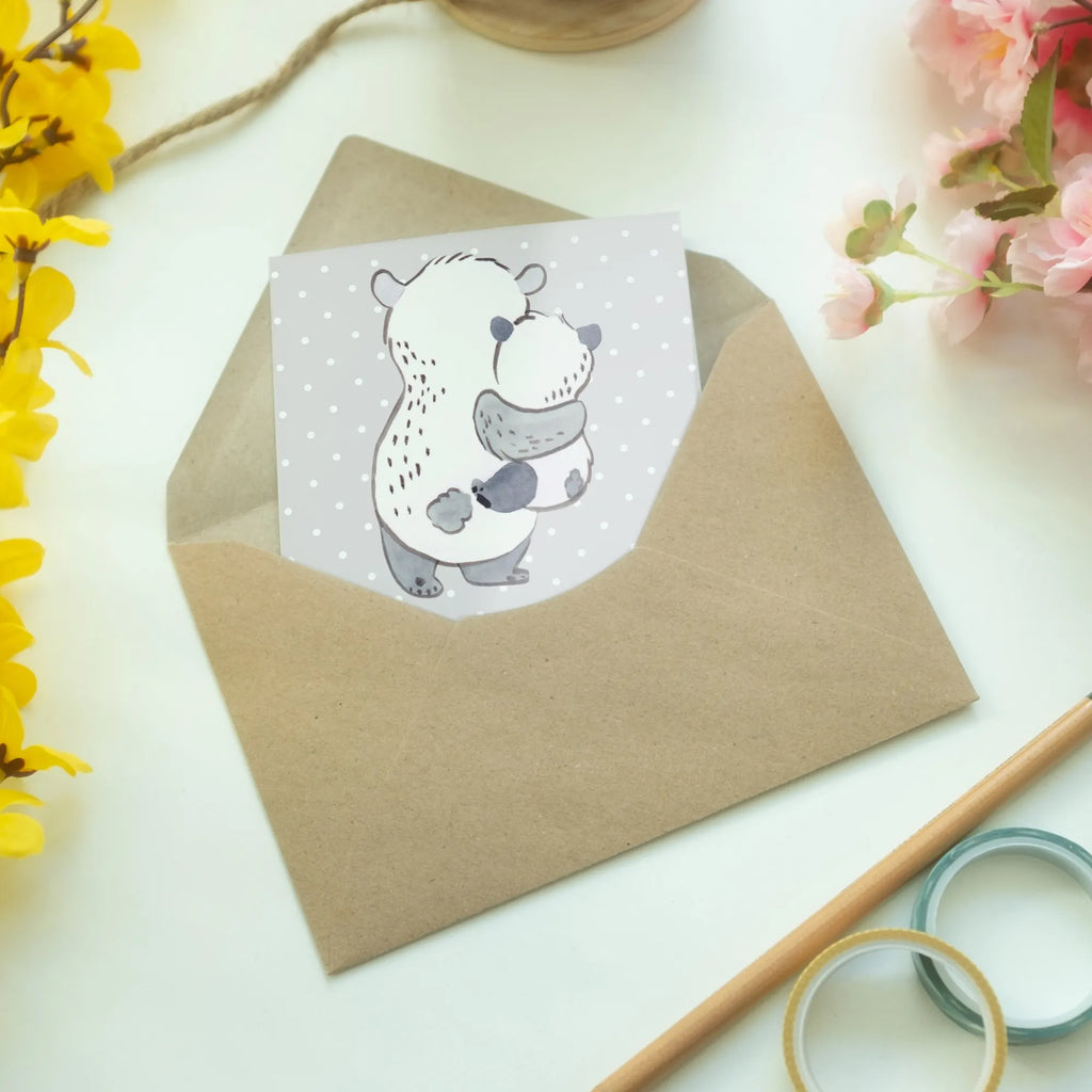 Grußkarte Panda Beste Pflegeeltern der Welt Klappkarte, Glückwunschkarte, Karte, Hochzeitskarte, Einladungskarte, Ansichtskarten, Grußkarte, Geburtstagskarte, für, Dankeschön, Geschenk, Schenken, Geburtstag, Geburtstagsgeschenk, Geschenkidee, Danke, Bedanken, Mitbringsel, Freude machen, Geschenktipp, Eltern, Familie, Mama und Papa, Mama, Papi, Pflegeeltern, Adoption, Mami, Papa, Elternpaar, Pflegekind