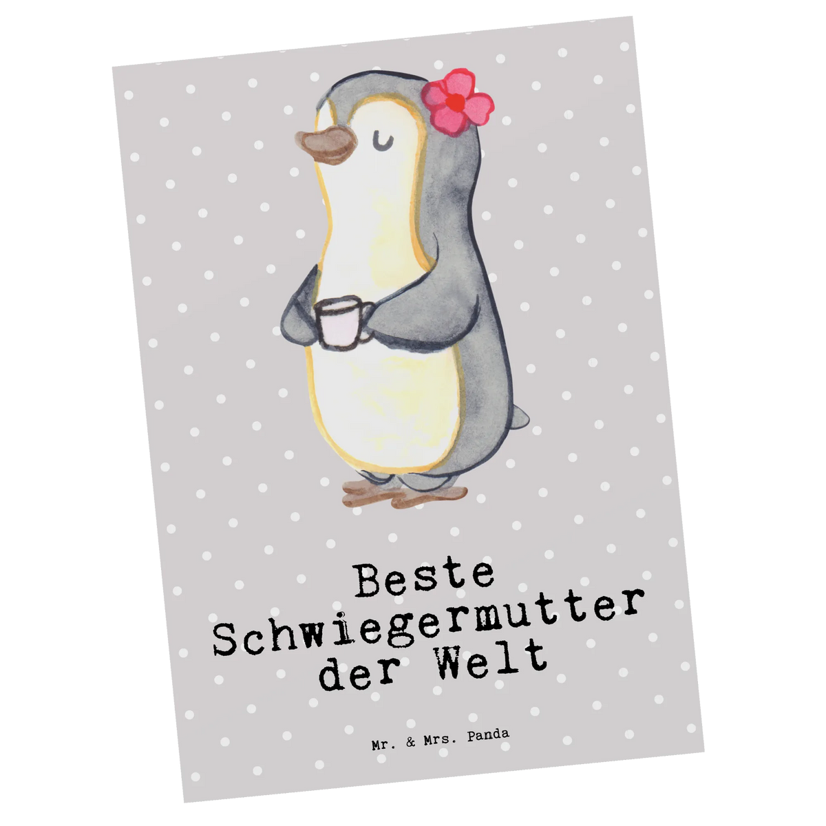 Postkarte Pinguin Beste Schwiegermutter der Welt Kunstkarten, Fotokarte, Ansichtskarte, kunstkarte, Grußkarte, Motivkarte, Designkarte, spruchkarte, bildkarte, Ansichtskarten, einzelkarte, Postkarten, Postkarte, Geschenkidee, Geschenk, Schenken, Mitbringsel, Geburtstag, Geburtstagsgeschenk, für, Danke, Dankeschön, Bedanken, Freude machen, Geschenktipp, Mutter Des Ehepartners, Schwiegermutter, Angeheiratet, Schwiegereltern, Schwiegermama, Mutter, Mama