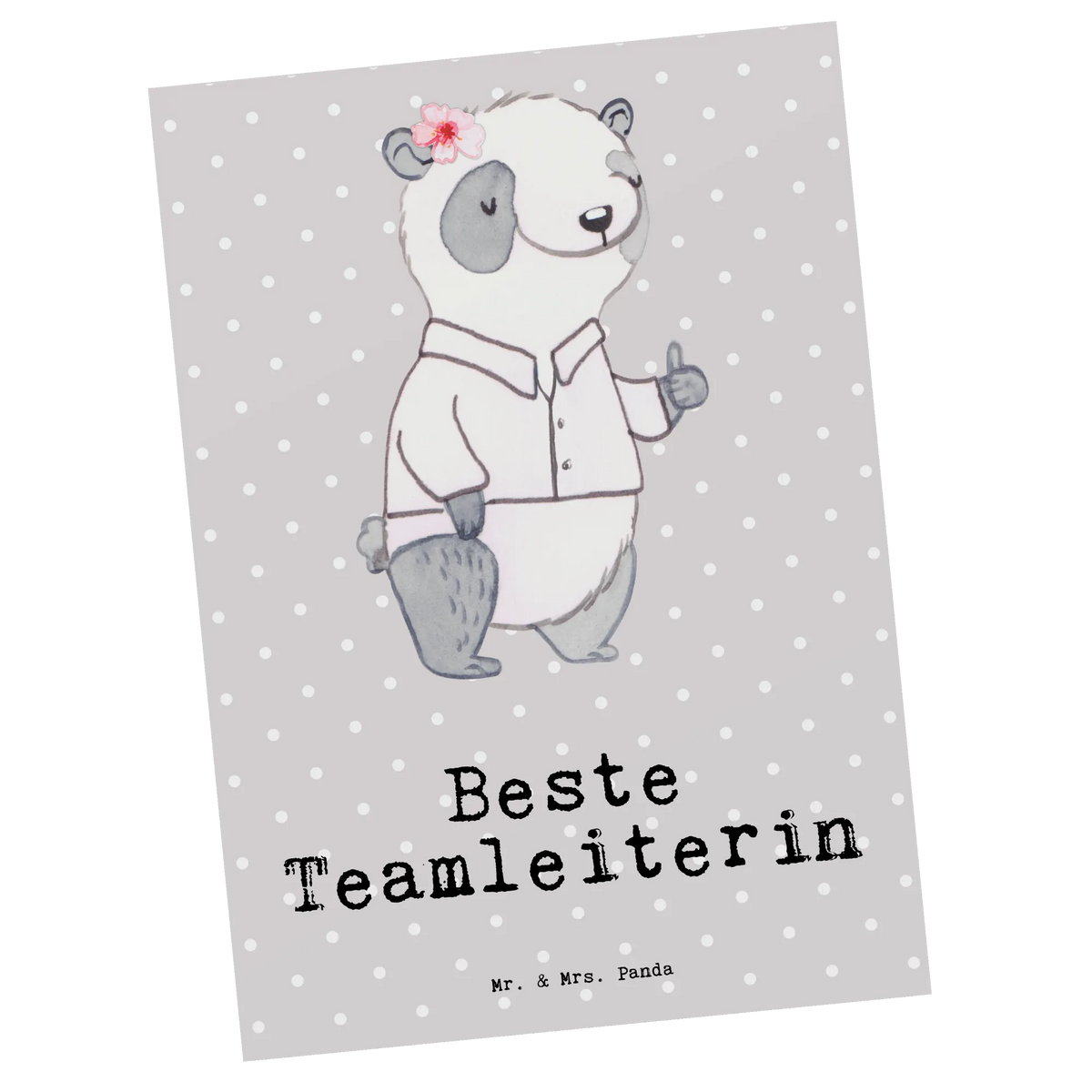 Postkarte Panda Beste Teamleiterin Grußkarte, Designkarte, Kunstkarten, spruchkarte, Postkarten, kunstkarte, Motivkarte, Ansichtskarte, Postkarte, bildkarte, Ansichtskarten, Fotokarte, einzelkarte, Geschenkidee, Geschenk, Schenken, Mitbringsel, Geburtstag, Geburtstagsgeschenk, für, Danke, Dankeschön, Bedanken, Freude machen, Geschenktipp, Gruppenleiterin, Seminarleiterin, Abschied, Leiterin, Chefin, Abschiedsgeschenk, Kollegin, Vorgesetzte, Teamleiterin, Ruhestand