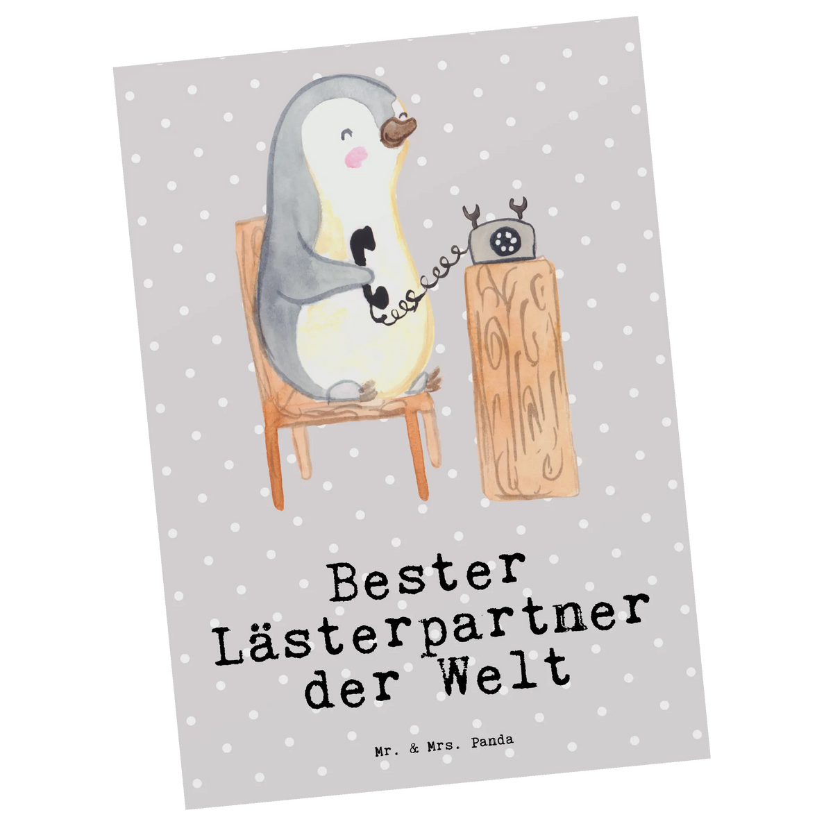 Postkarte Pinguin Bester Lästerpartner der Welt Ansichtskarte, bildkarte, Designkarte, Grußkarte, spruchkarte, Ansichtskarten, Kunstkarten, kunstkarte, Fotokarte, Motivkarte, Postkarte, Postkarten, einzelkarte, Geschenkidee, Geschenk, Schenken, Mitbringsel, Geburtstag, Geburtstagsgeschenk, für, Danke, Dankeschön, Bedanken, Freude machen, Geschenktipp, Lestern, Lästerschwester, Bff, Beste Freundin, Lästern, Lästerpartner, Freundin, Spaß, Lesterpartner