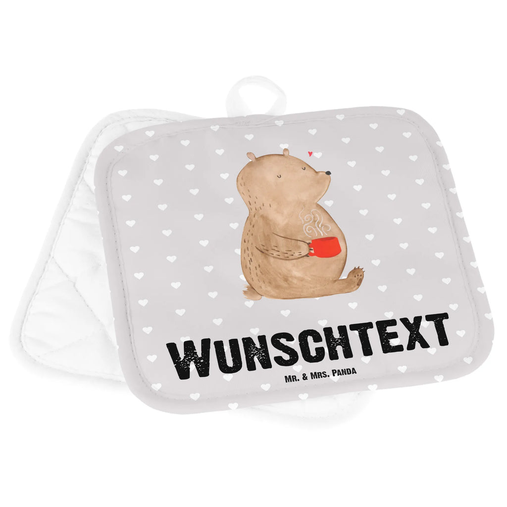 Personalised pot holder bear morning coffee Love, Loving, Two, Together, Marriage, Engagement, Proposal of marriage, Love gift, gift for her, gift for him, anniversary gift, Valentine&#39;s Day Gift for Women Love Gift Anniversary Wedding Anniversary Party Favor Gift for Girlfriend Gift for Partner Boyfriend Gift Token of Love for Men for Husband