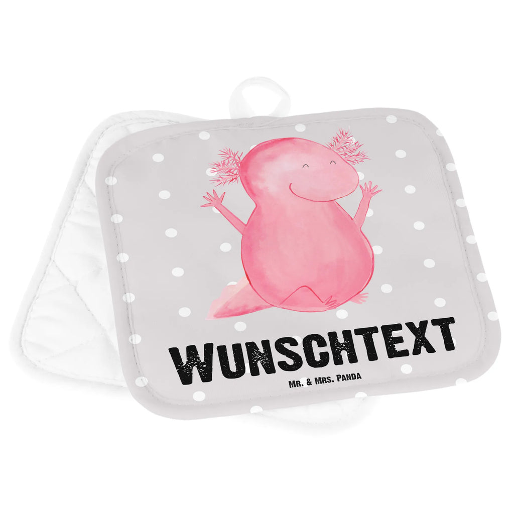 Personalisierte Topflappen Axolotl Hurra Topflappen personalisiert, Topflappen mit Namen, Personalisierter Ofenhandschuh, Namensaufdruck, Personalisierte Topfuntersetzer, Topflappen Set personalisiert, Axolotl, Molch, Axolot, Schwanzlurch, Freude, fröhlich, Zufriedenheit, Spaß, Lurch, Lurche, Motivation